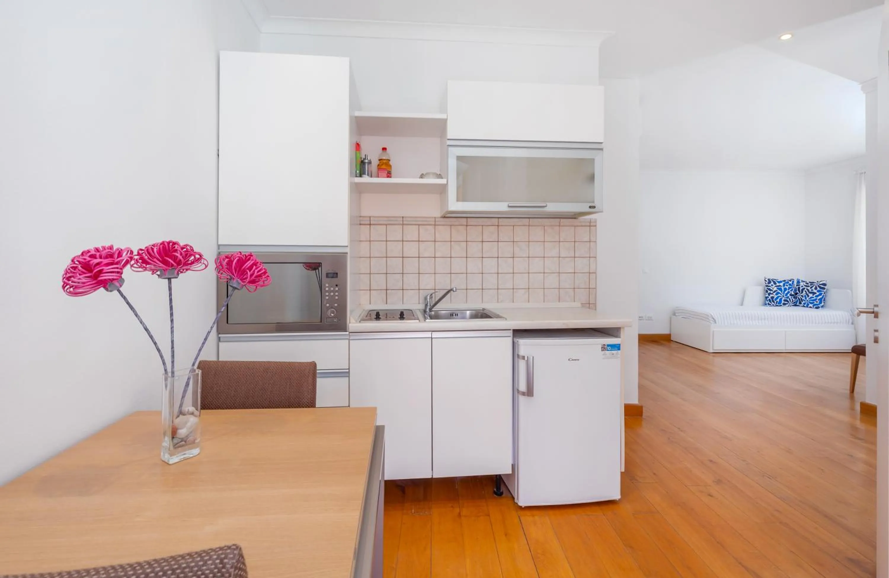 Bed in Apartments Feri
