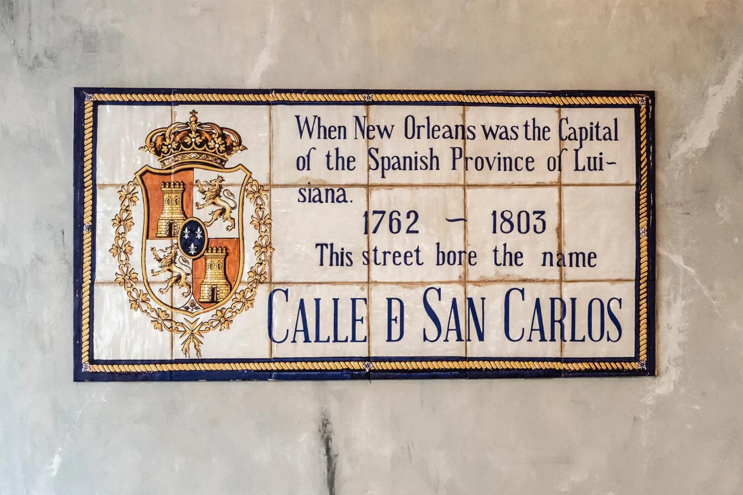 Decorative detail in St Charles Coach House, an Ascend Collection Hotel