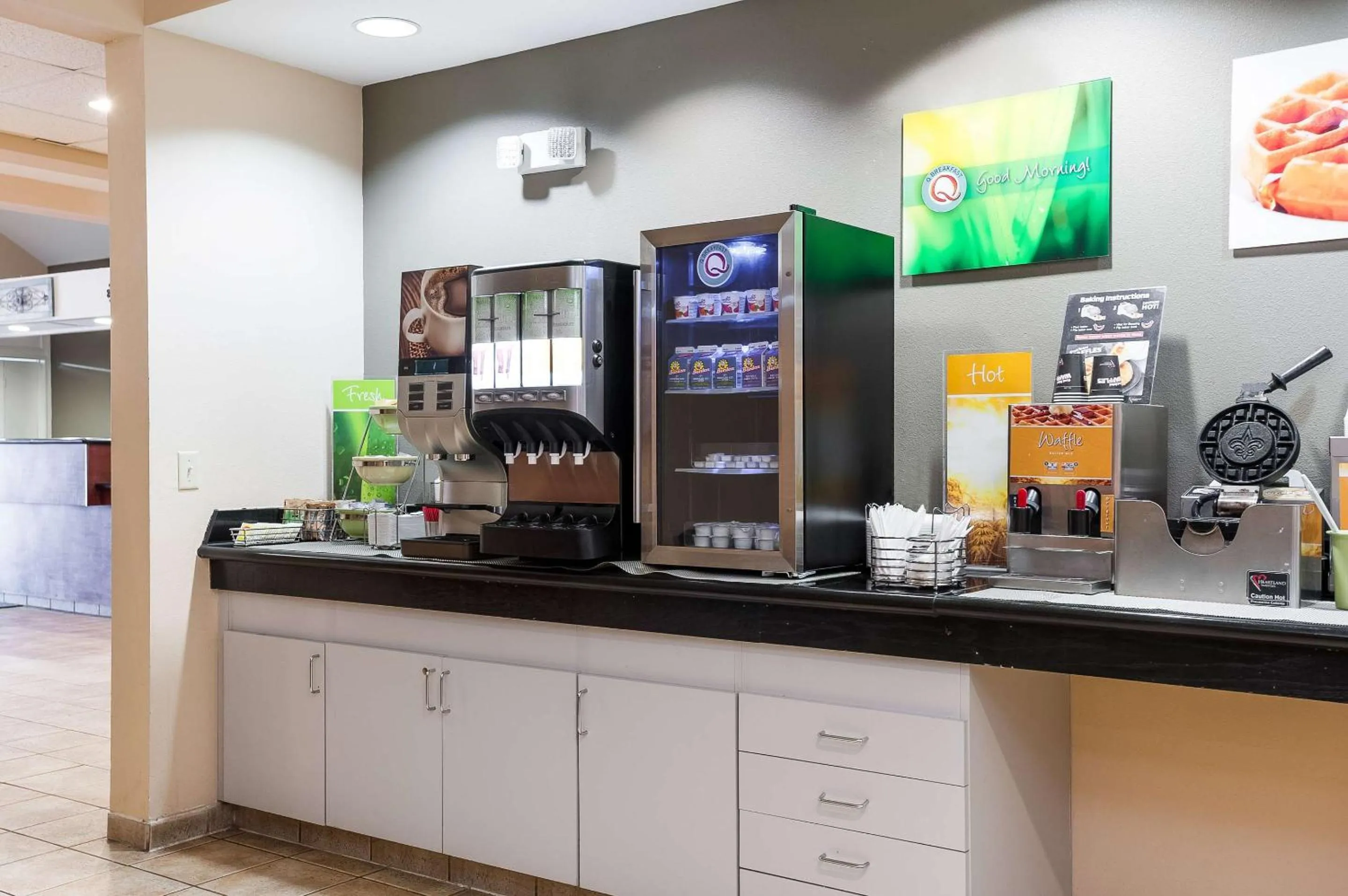 Breakfast in Quality Inn & Suites Lake Charles South