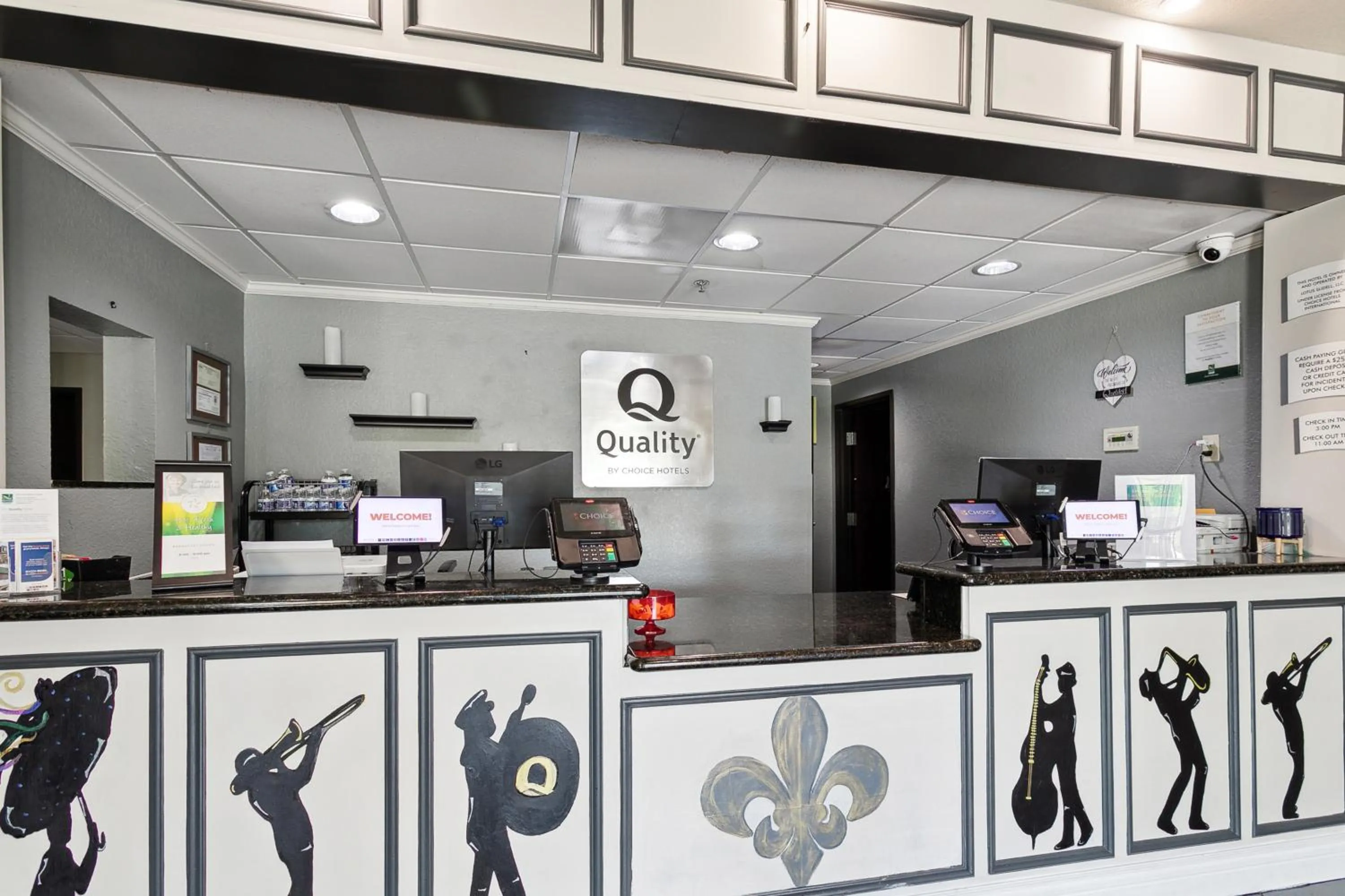 Lobby or reception in Quality Inn & Suites Slidell