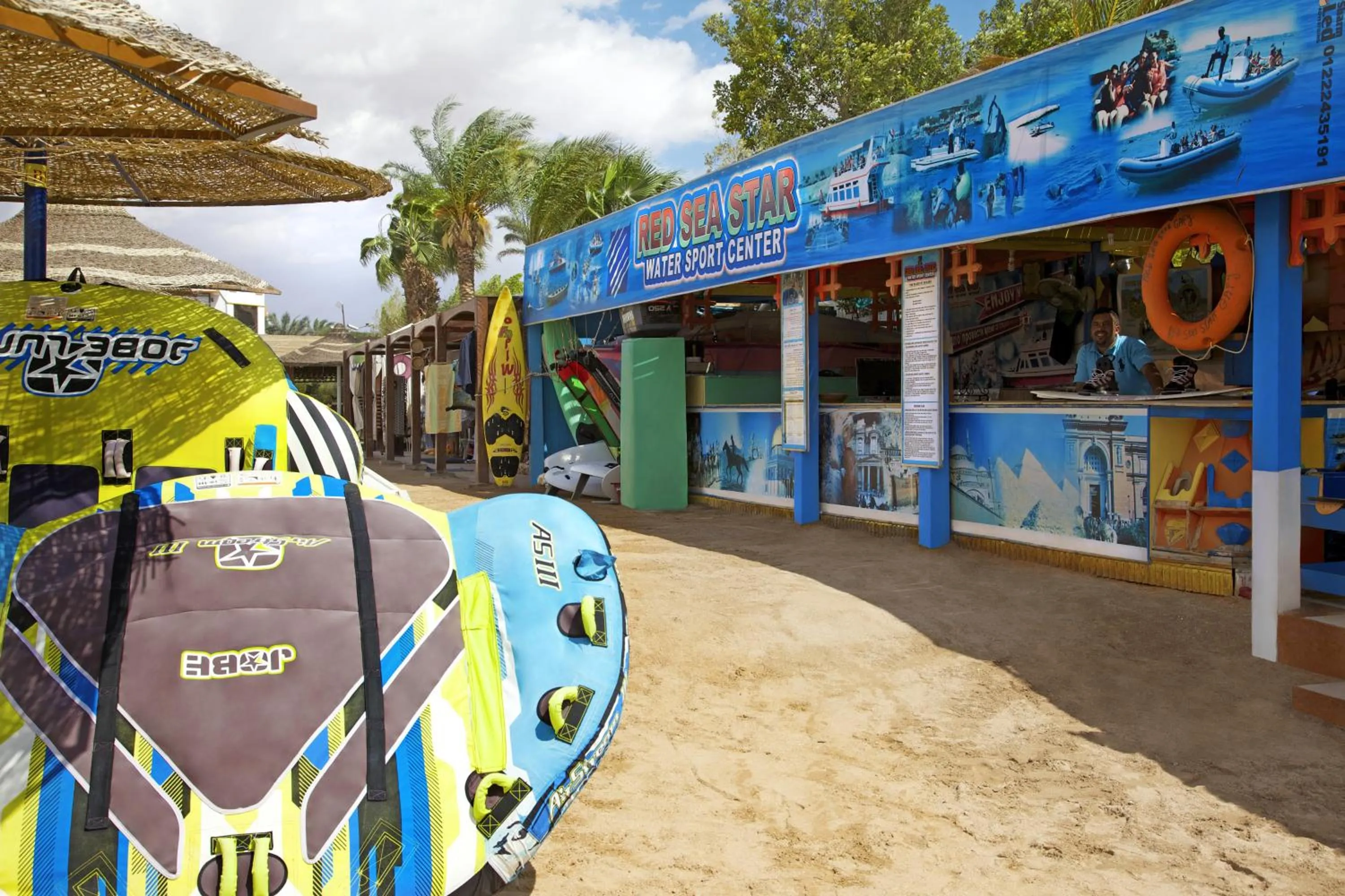 Canoeing in Gafy Resort Aqua Park