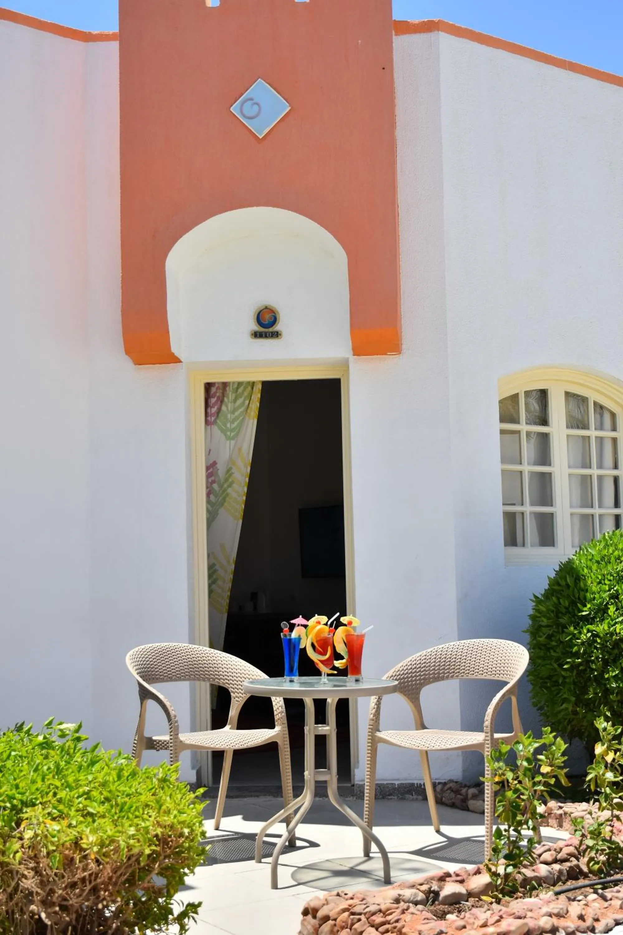 Balcony/Terrace in Gafy Resort Aqua Park