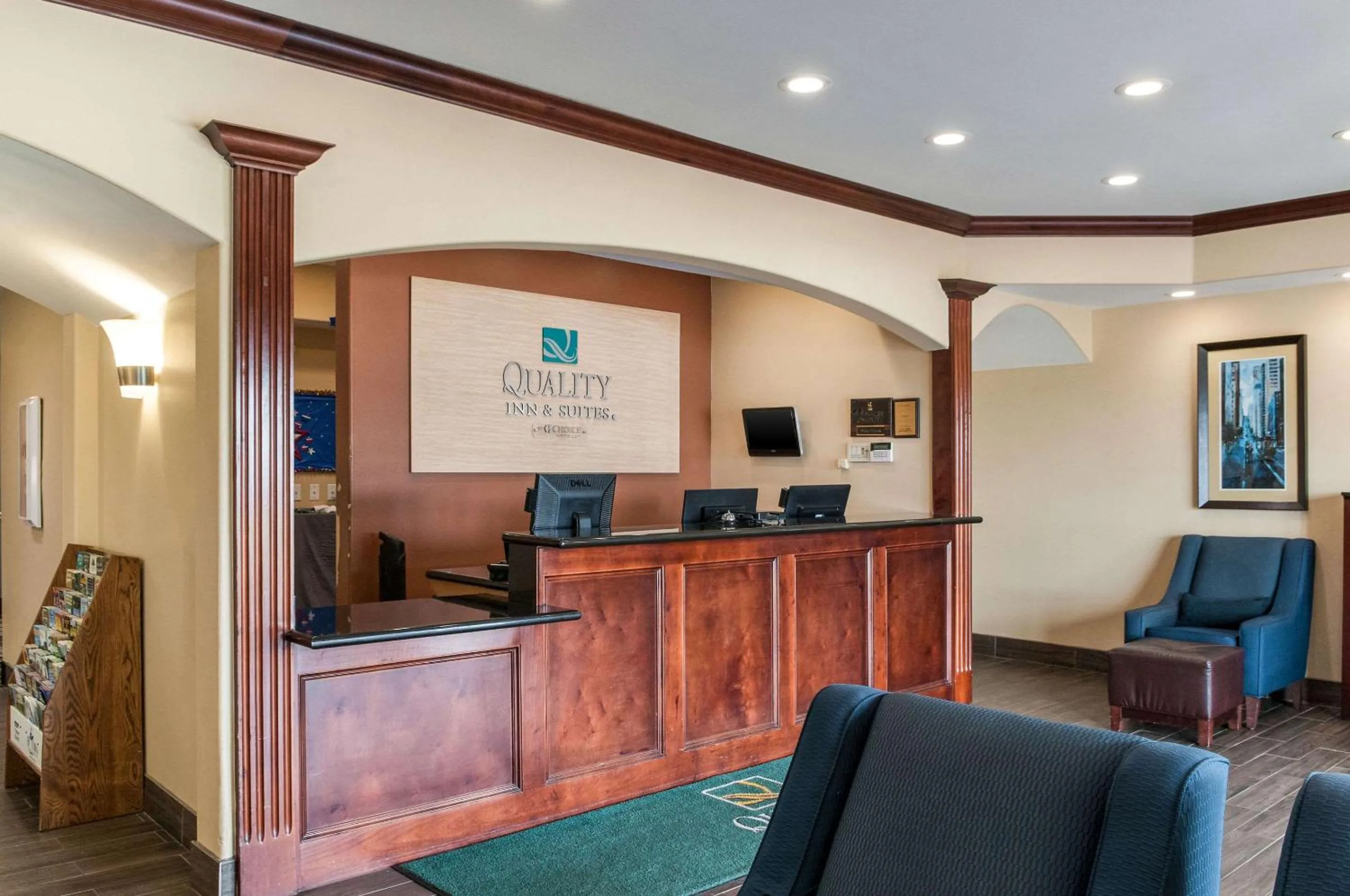 Lobby or reception in Quality Inn & Suites Houma