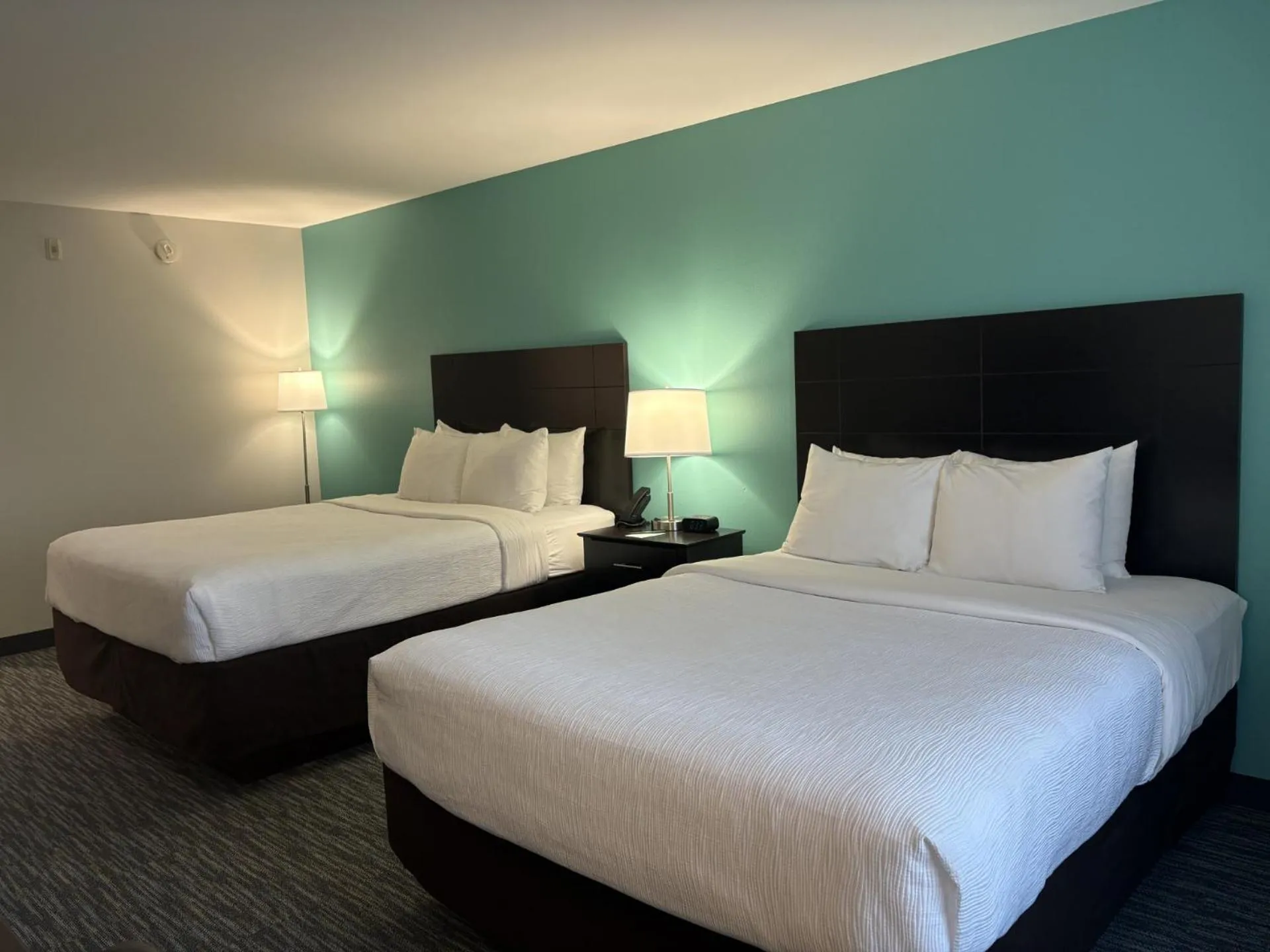 Bed in Quality Inn & Suites Houma