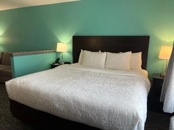 Bed in Quality Inn & Suites Houma
