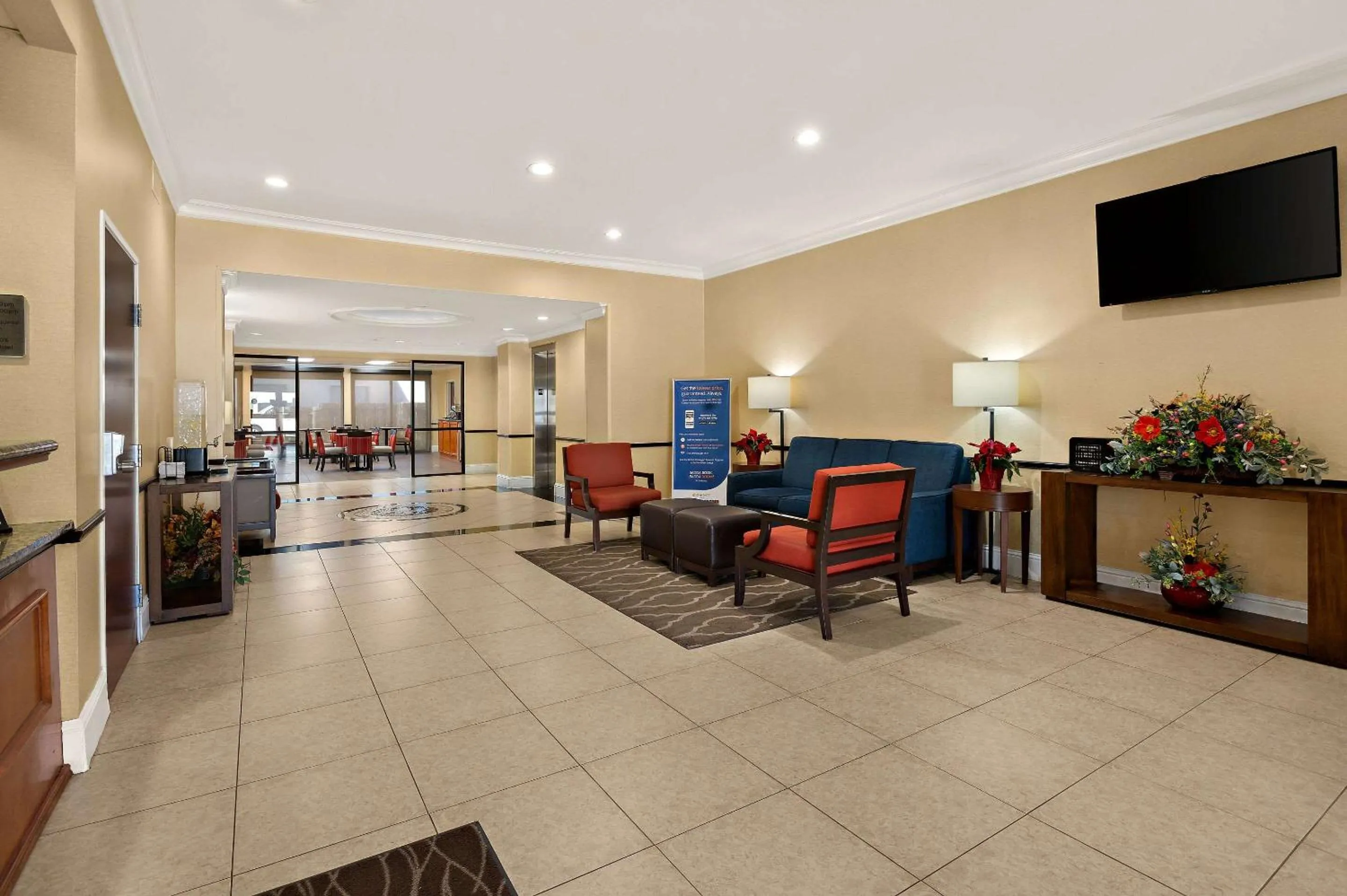 Lobby or reception in Comfort Inn New Orleans Airport South