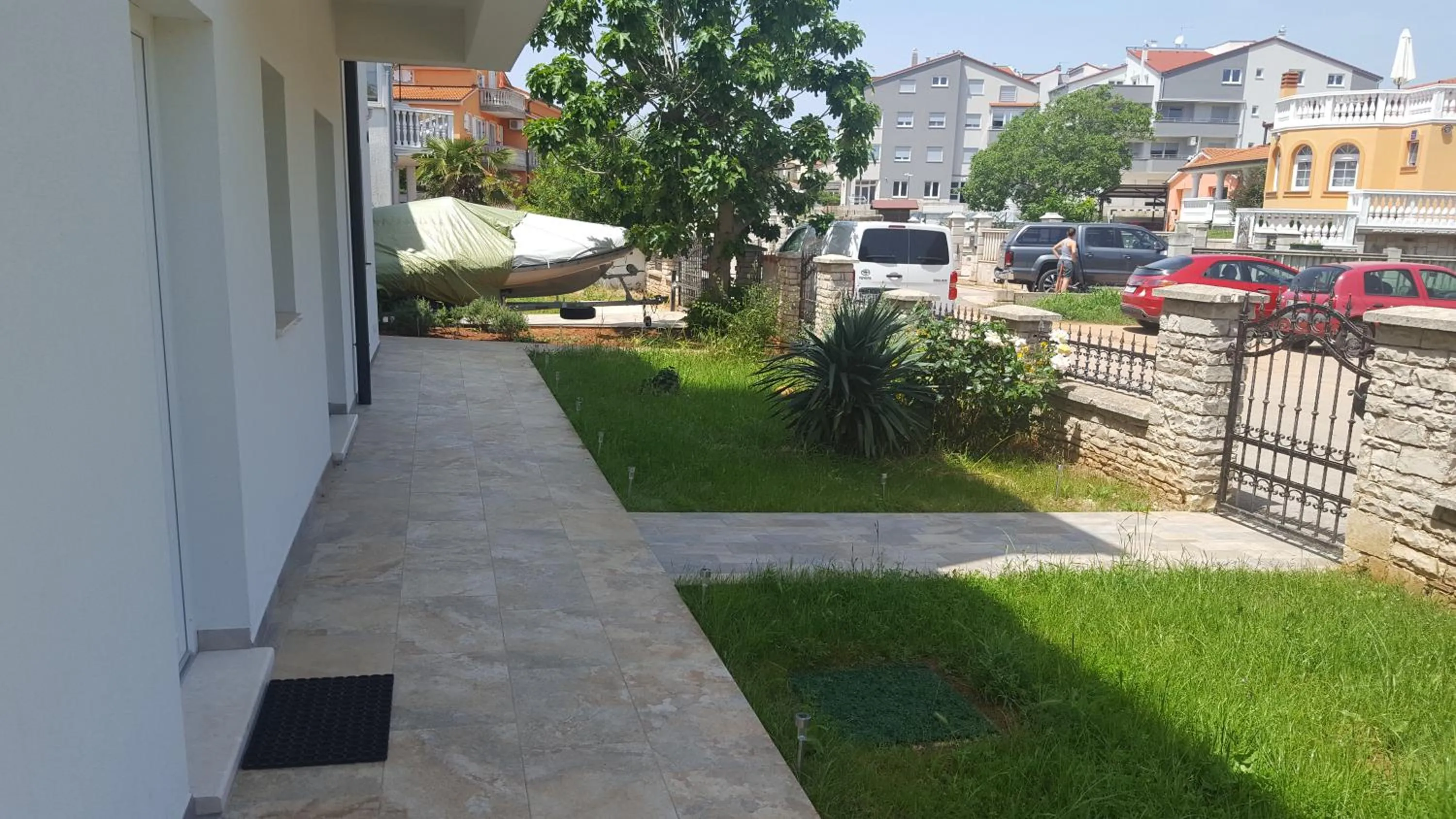Garden view in Villa Iva