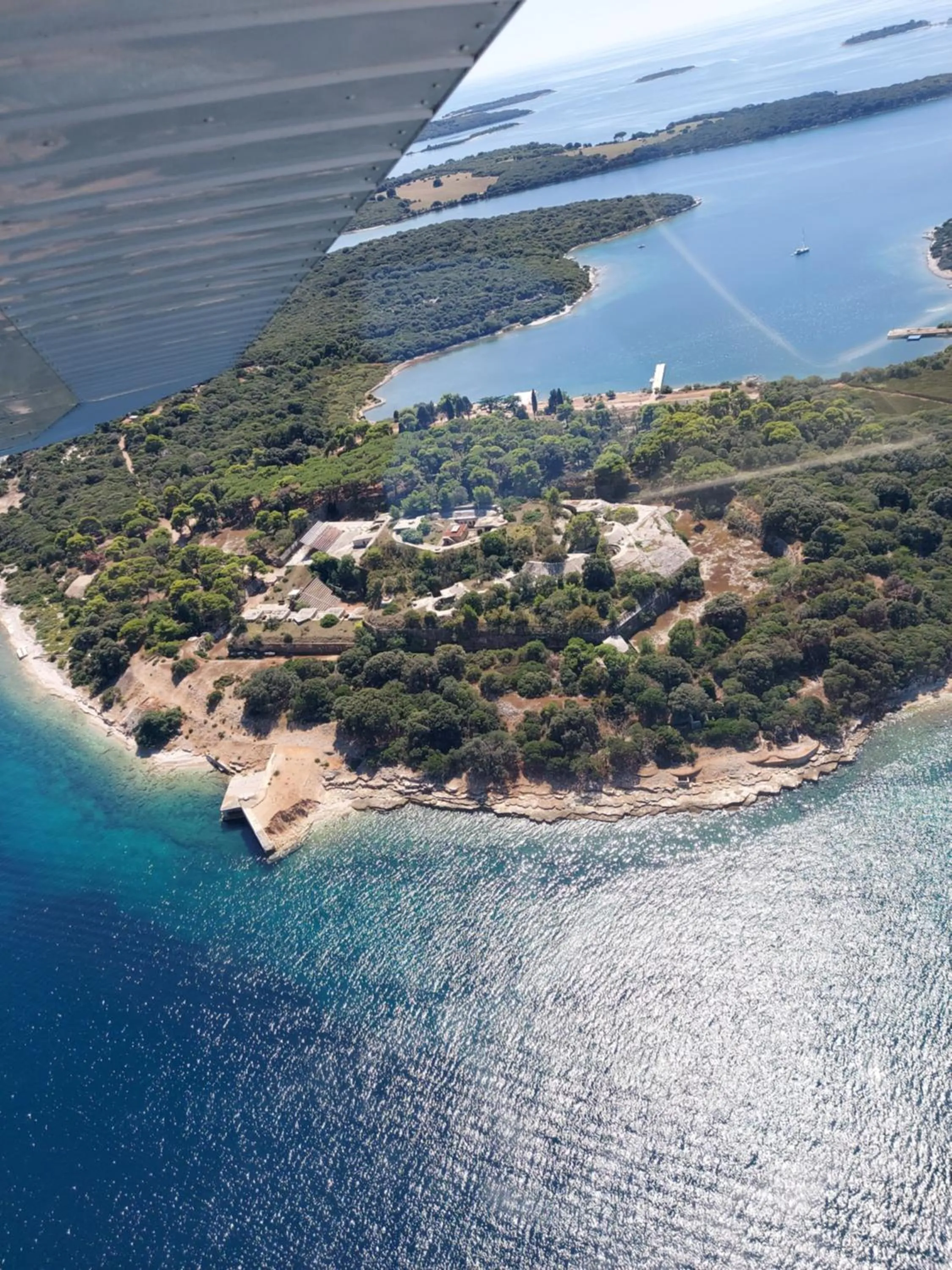 Natural landscape in Villa Iva