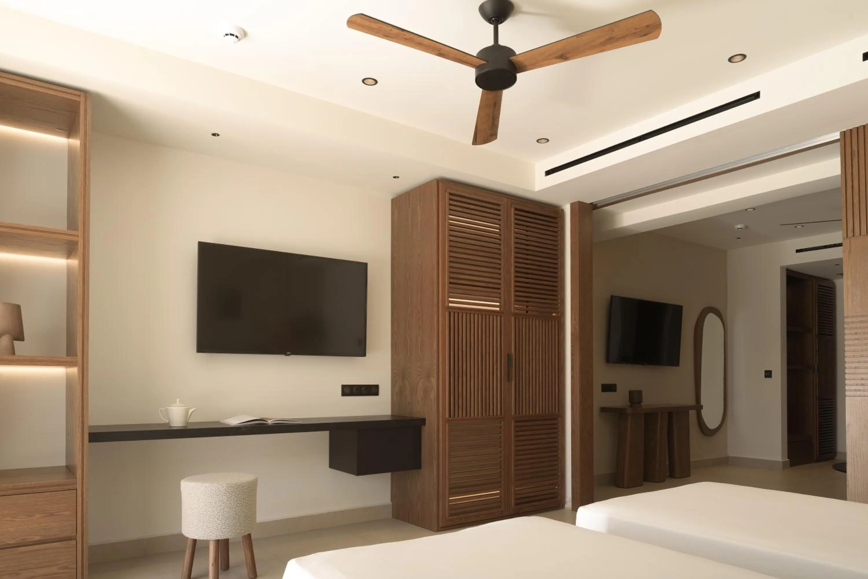 Bed in Fodele Beach Water Park Resort