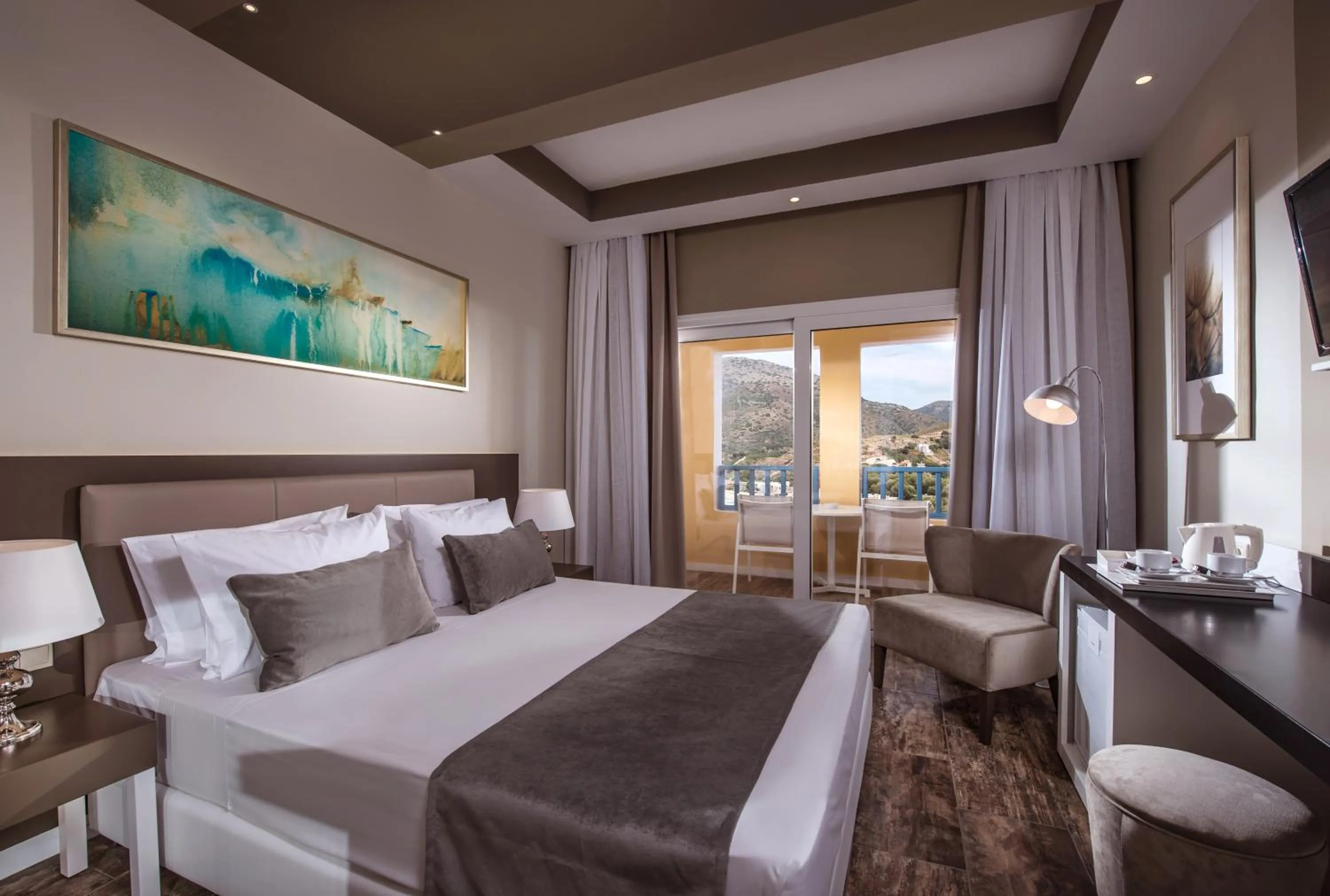 Photo of the whole room, Bed in Fodele Beach Water Park Resort