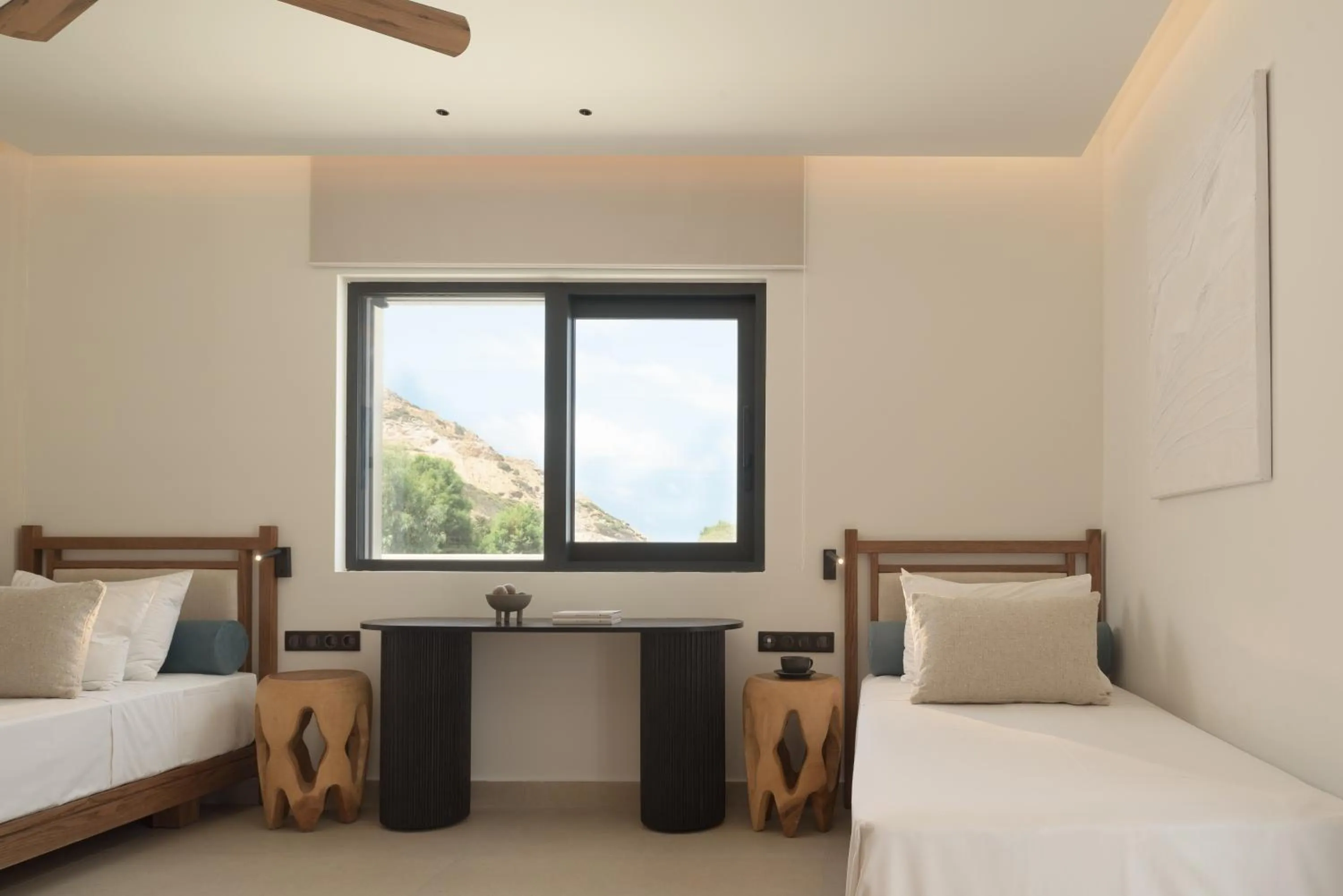 Bed in Fodele Beach Water Park Resort