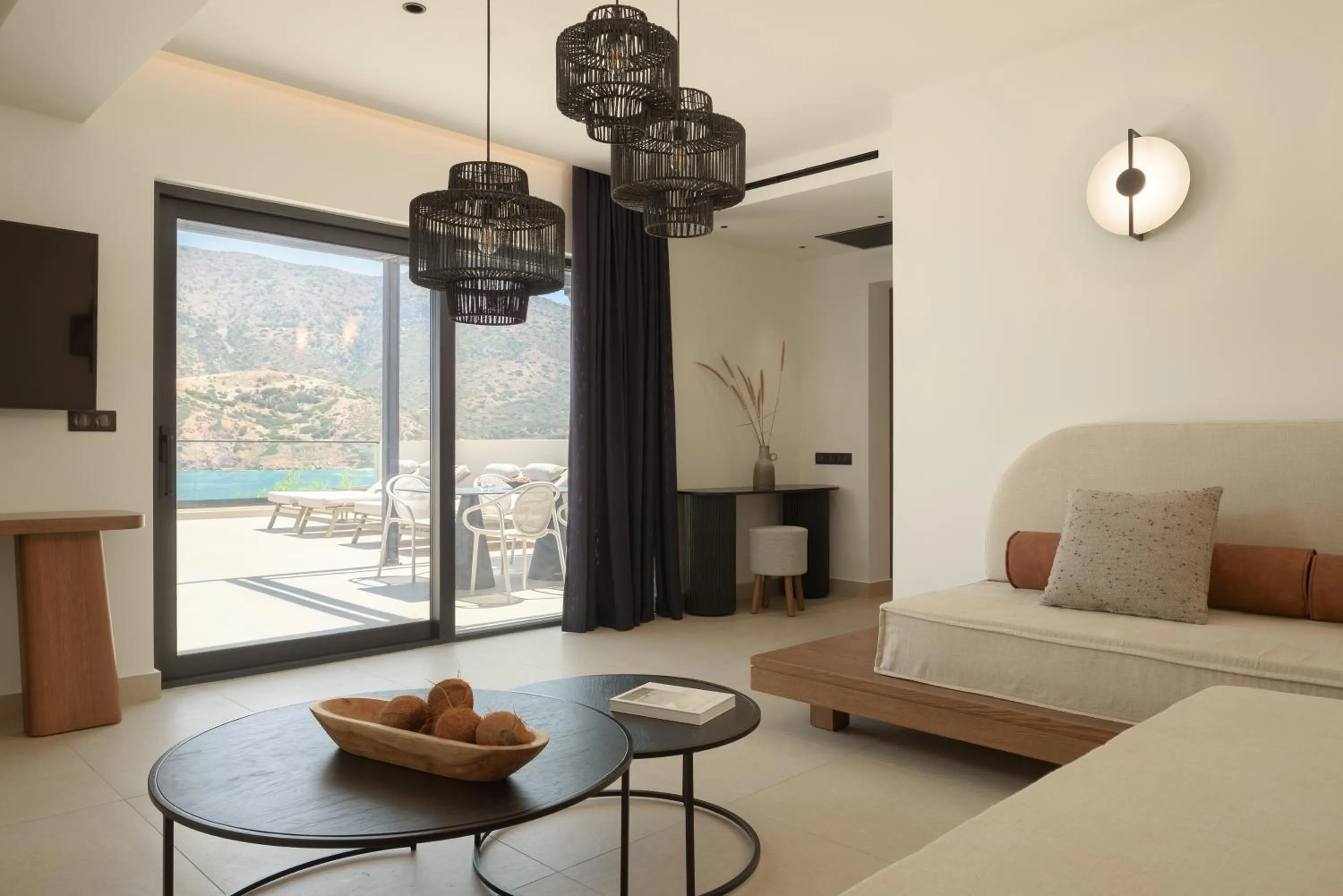 Bed in Fodele Beach Water Park Resort