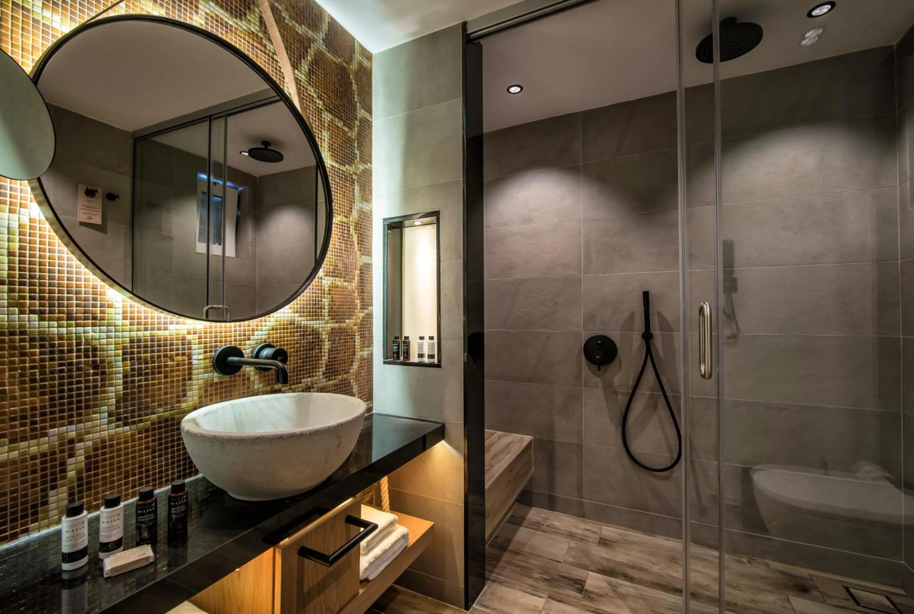 Shower in Fodele Beach Water Park Resort