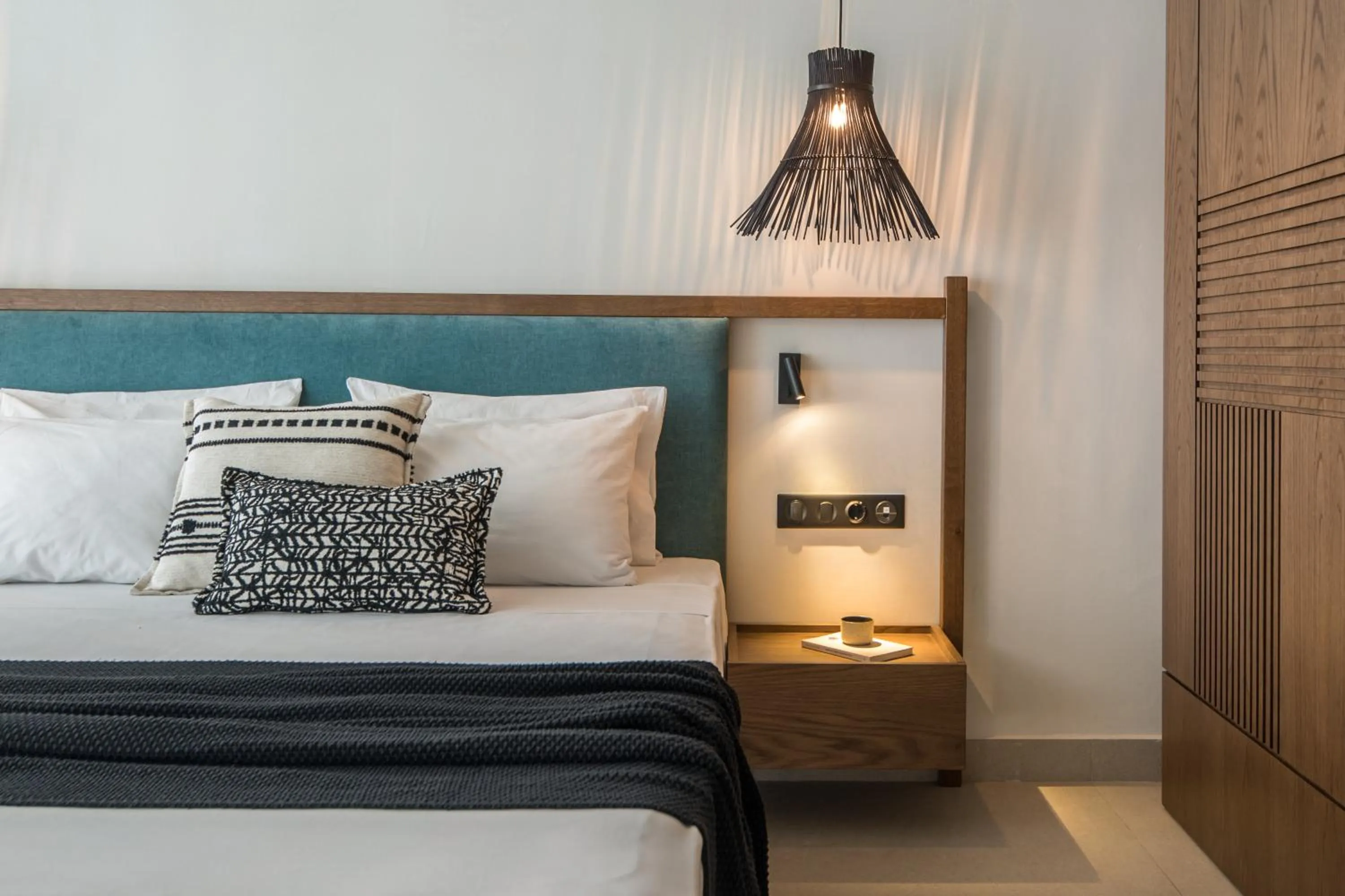 Bed in Fodele Beach Water Park Resort