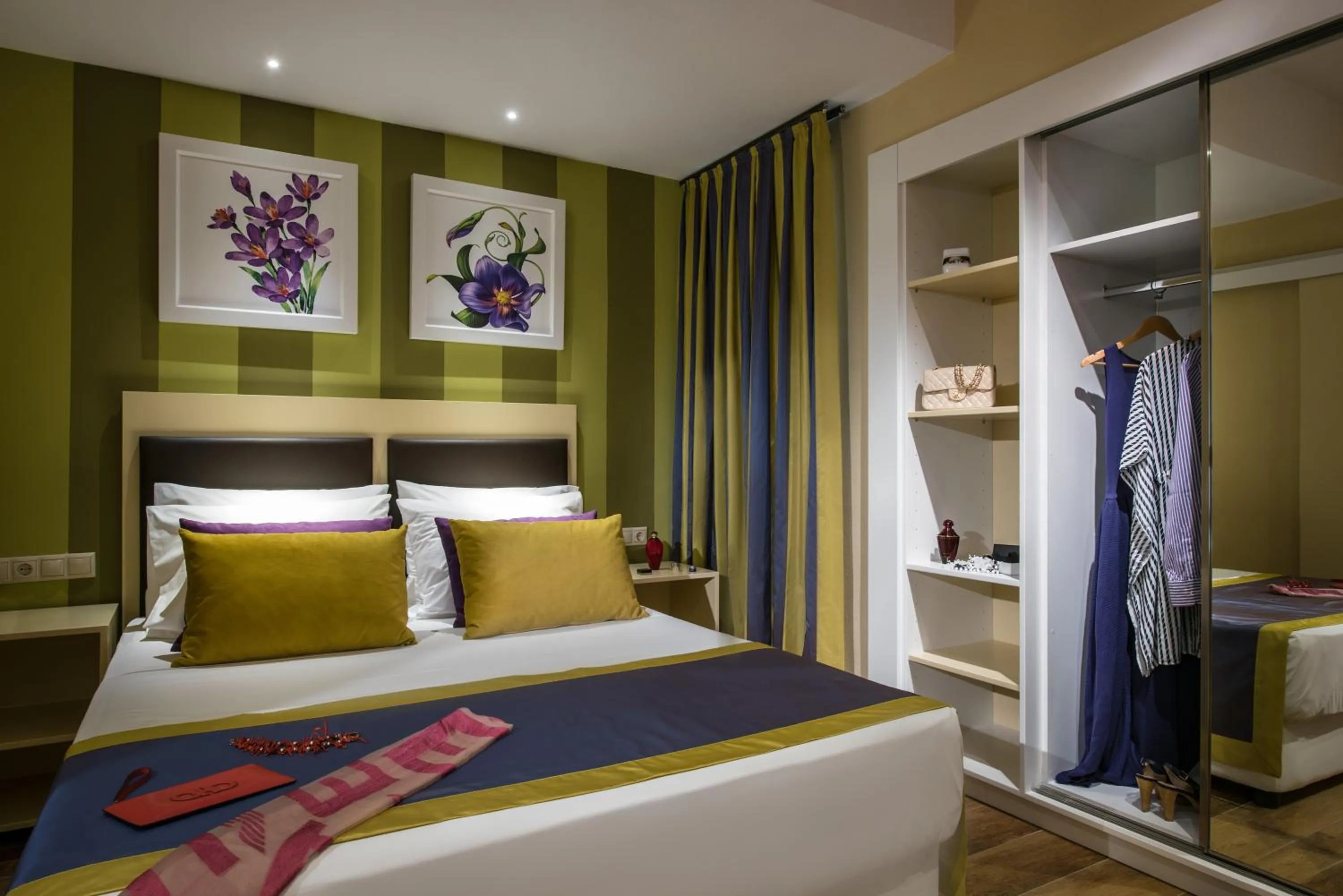 Bed in Fodele Beach Water Park Resort