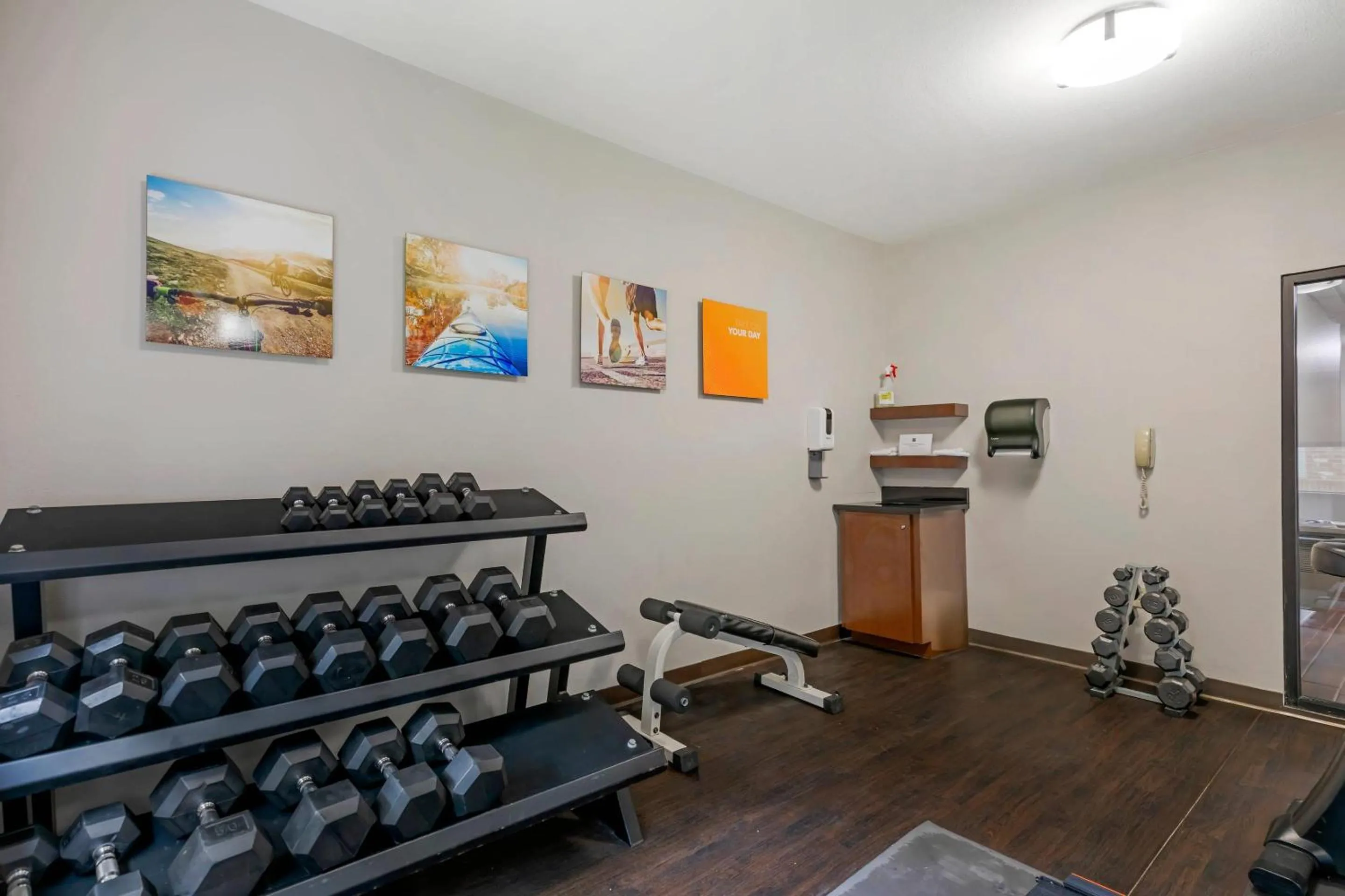 Fitness centre/facilities in Comfort Inn & Suites Covington - Mandeville