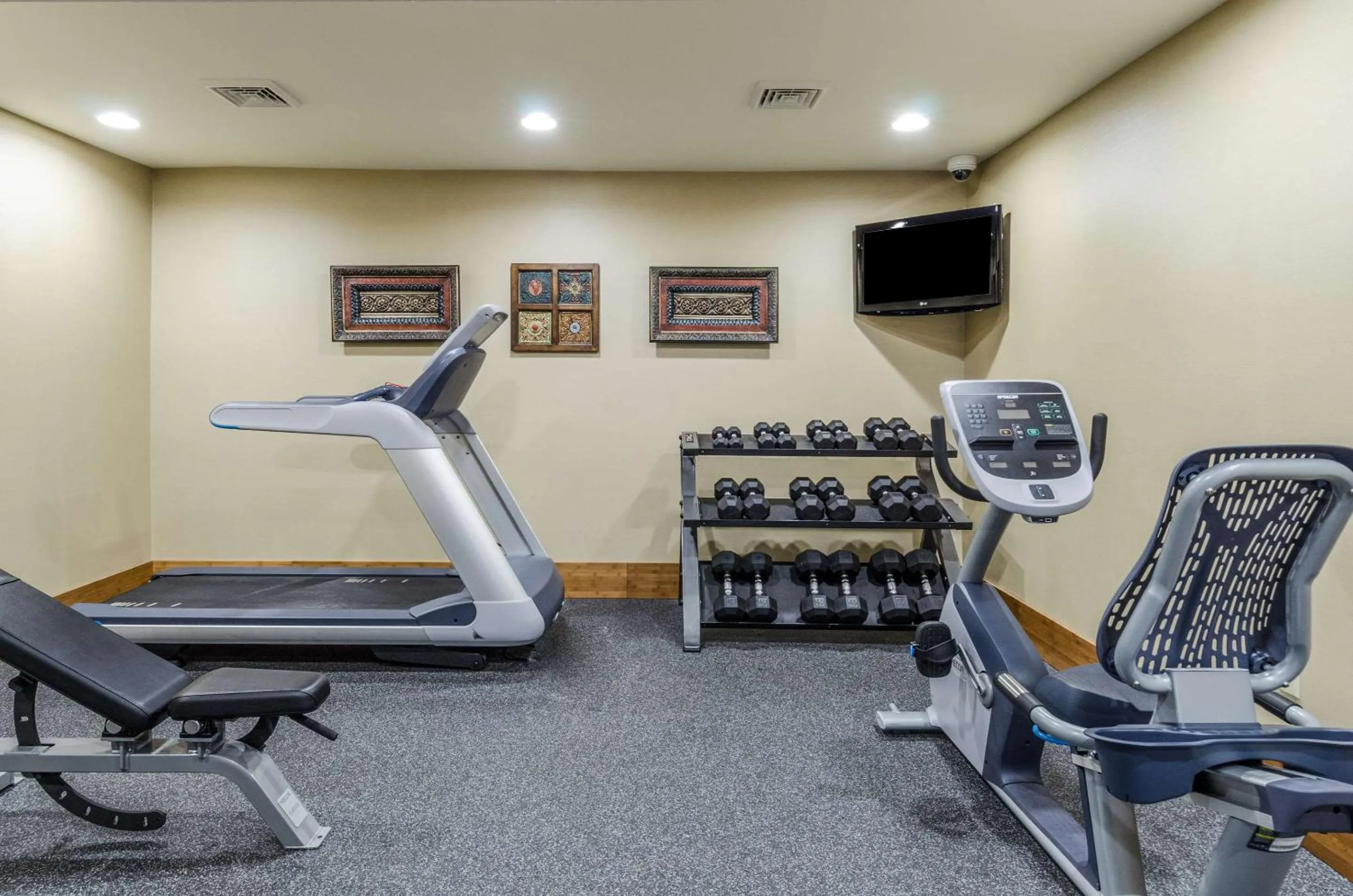Fitness centre/facilities in Comfort Inn & Suites West Springfield