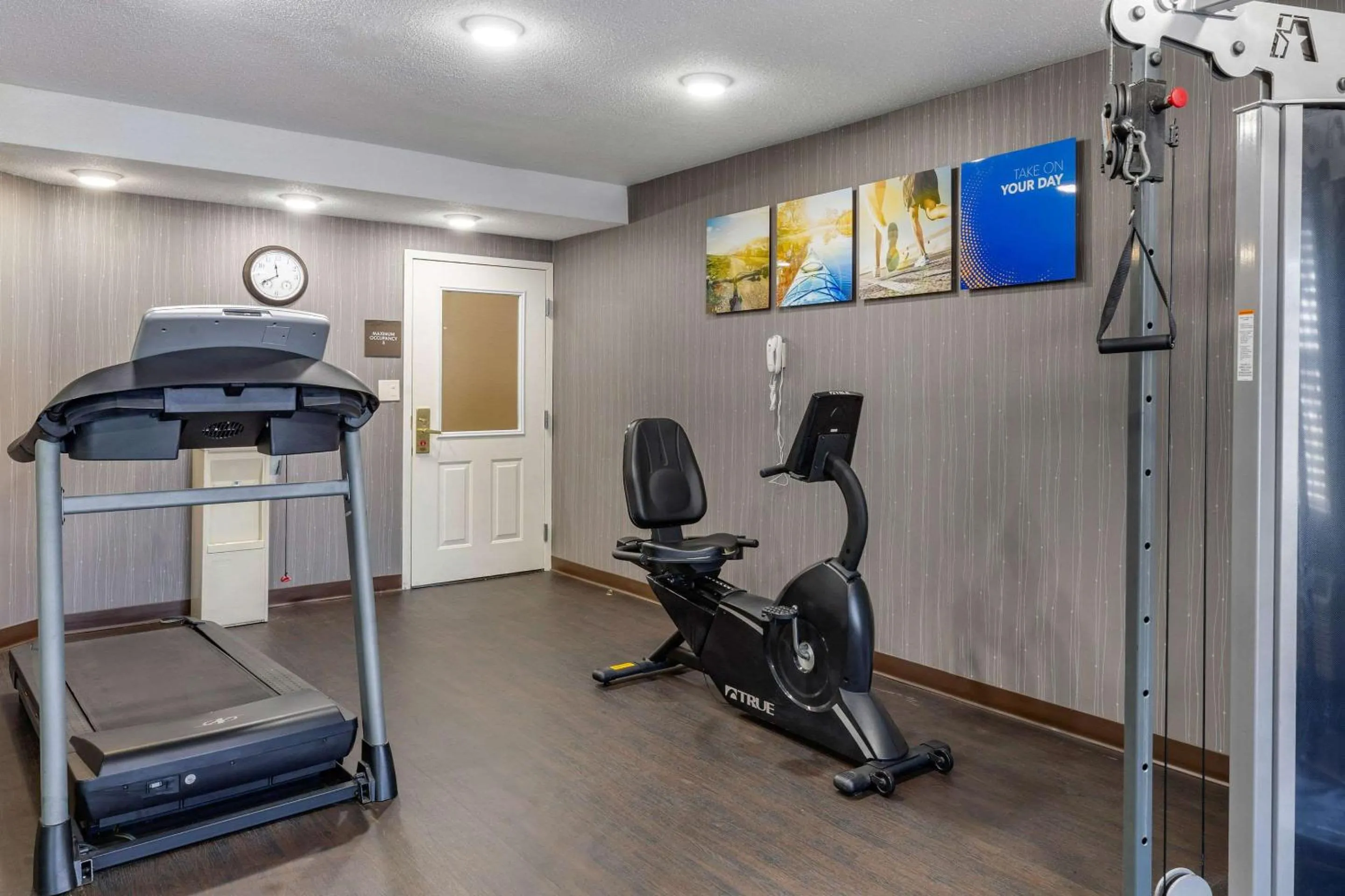 Fitness centre/facilities in Comfort Inn Auburn-Worcester