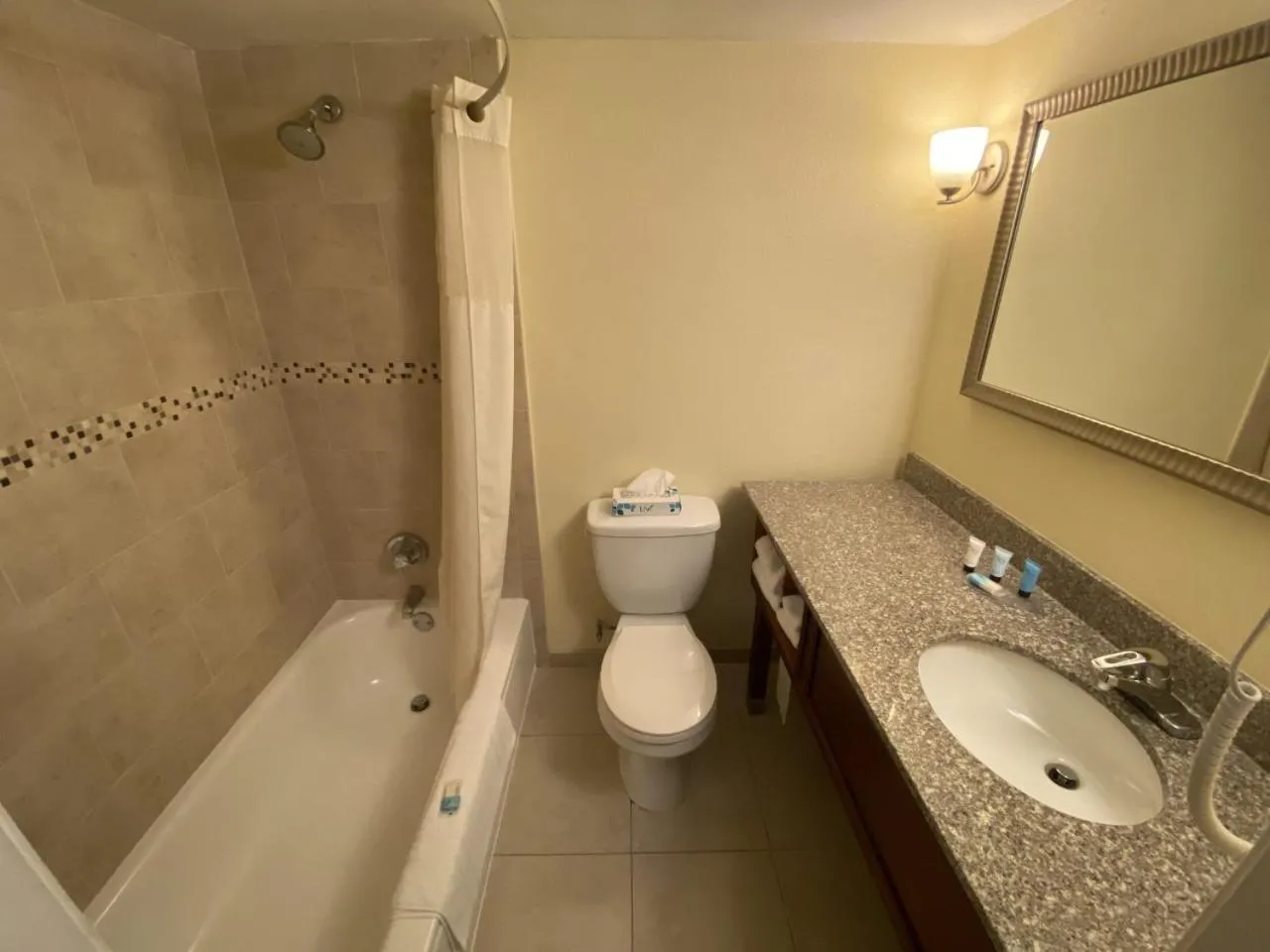 Toilet in Lakeside Inn