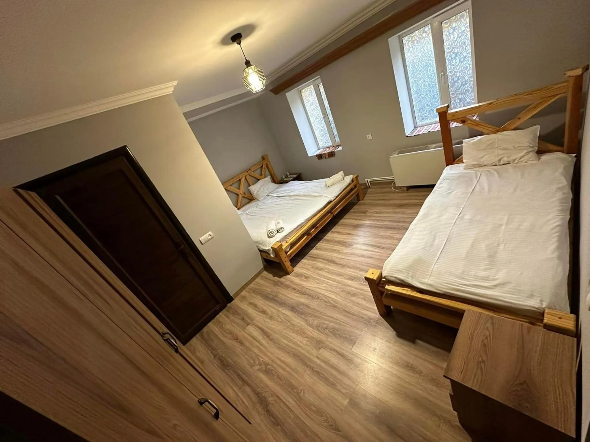 Bed in Li Yes Yerevan hotel