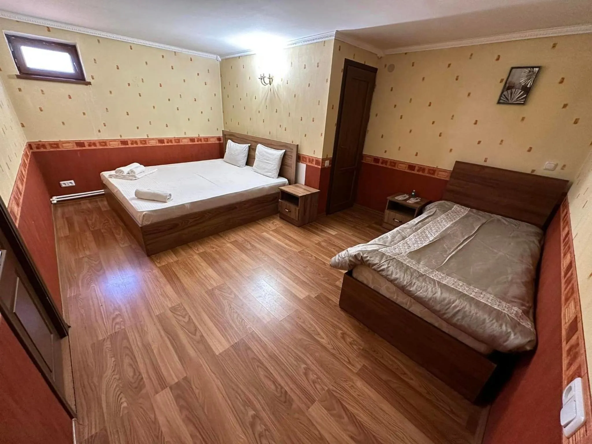 Bed in Li Yes Yerevan hotel