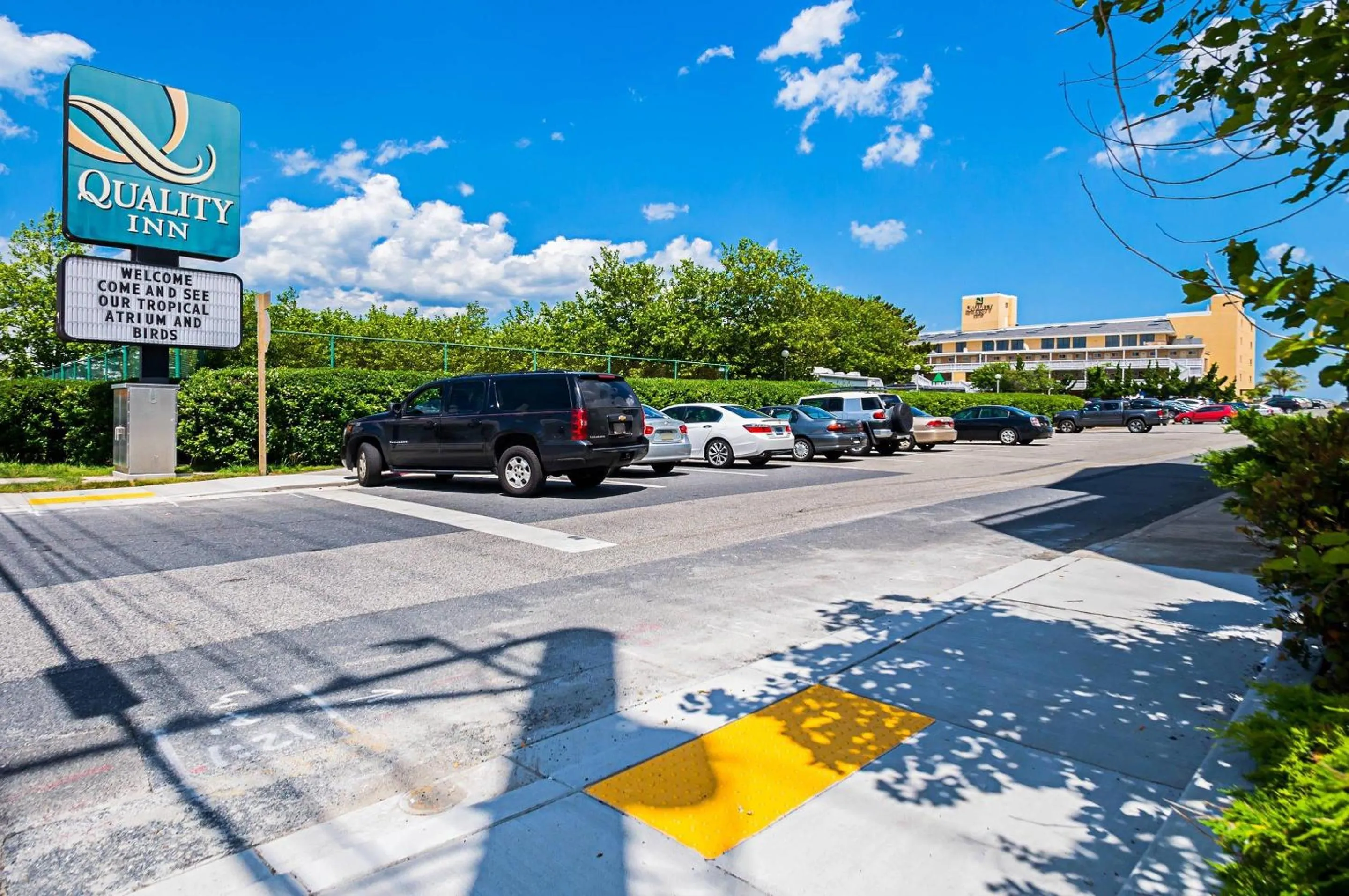 Property building in Quality Inn Oceanfront