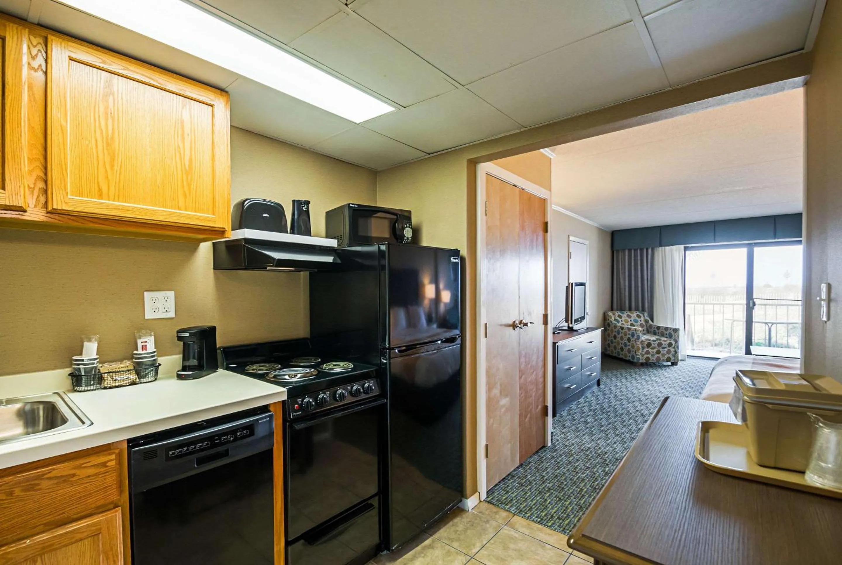 Photo of the whole room in Quality Inn Oceanfront