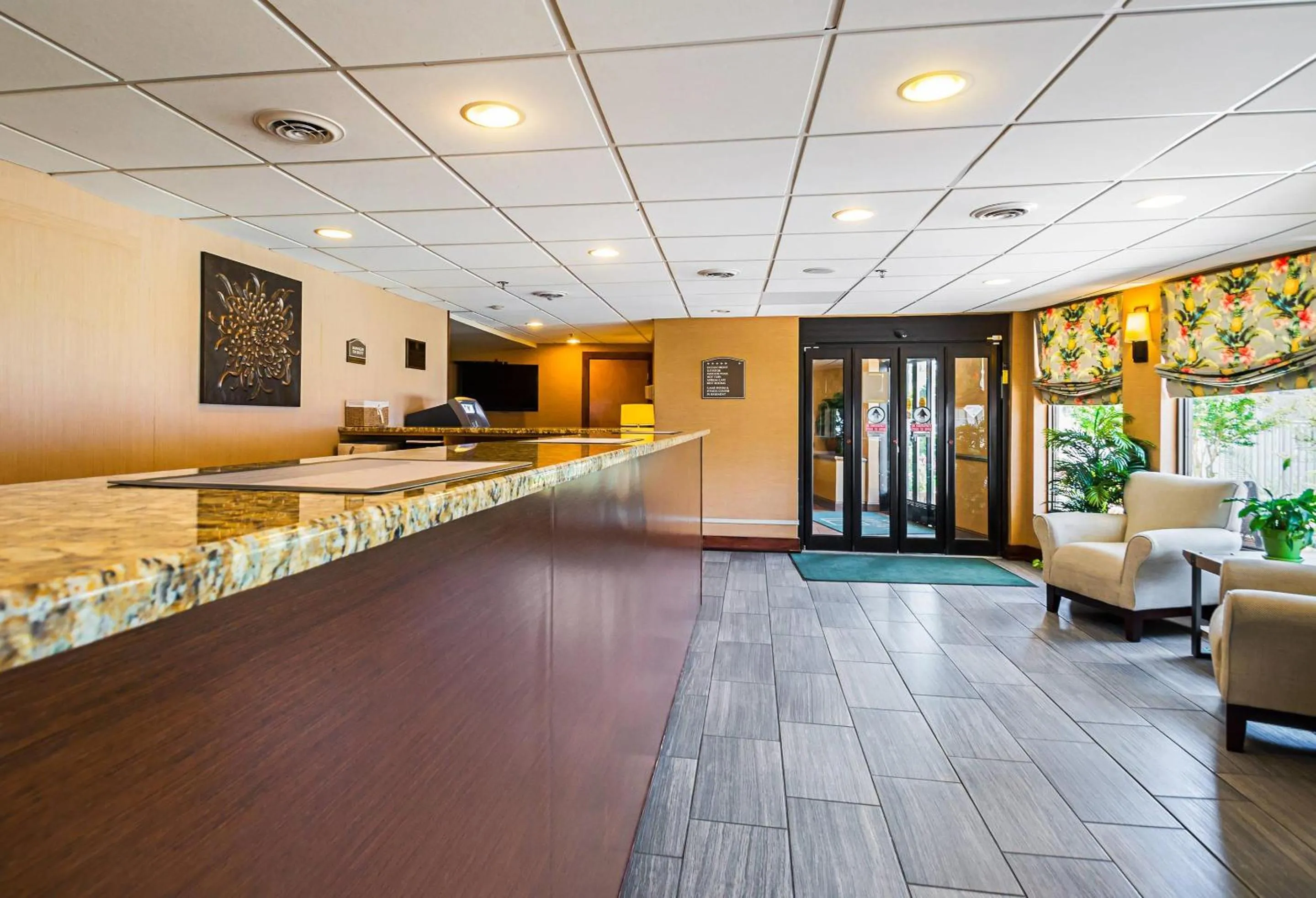 Lobby or reception in Quality Inn Oceanfront