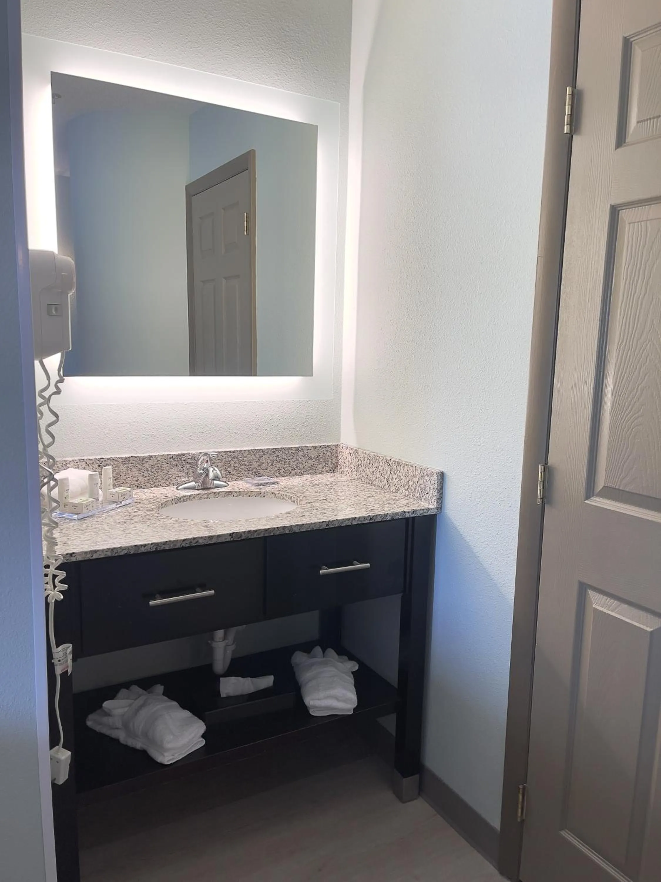 Bathroom in Wingate by Wyndham Salisbury