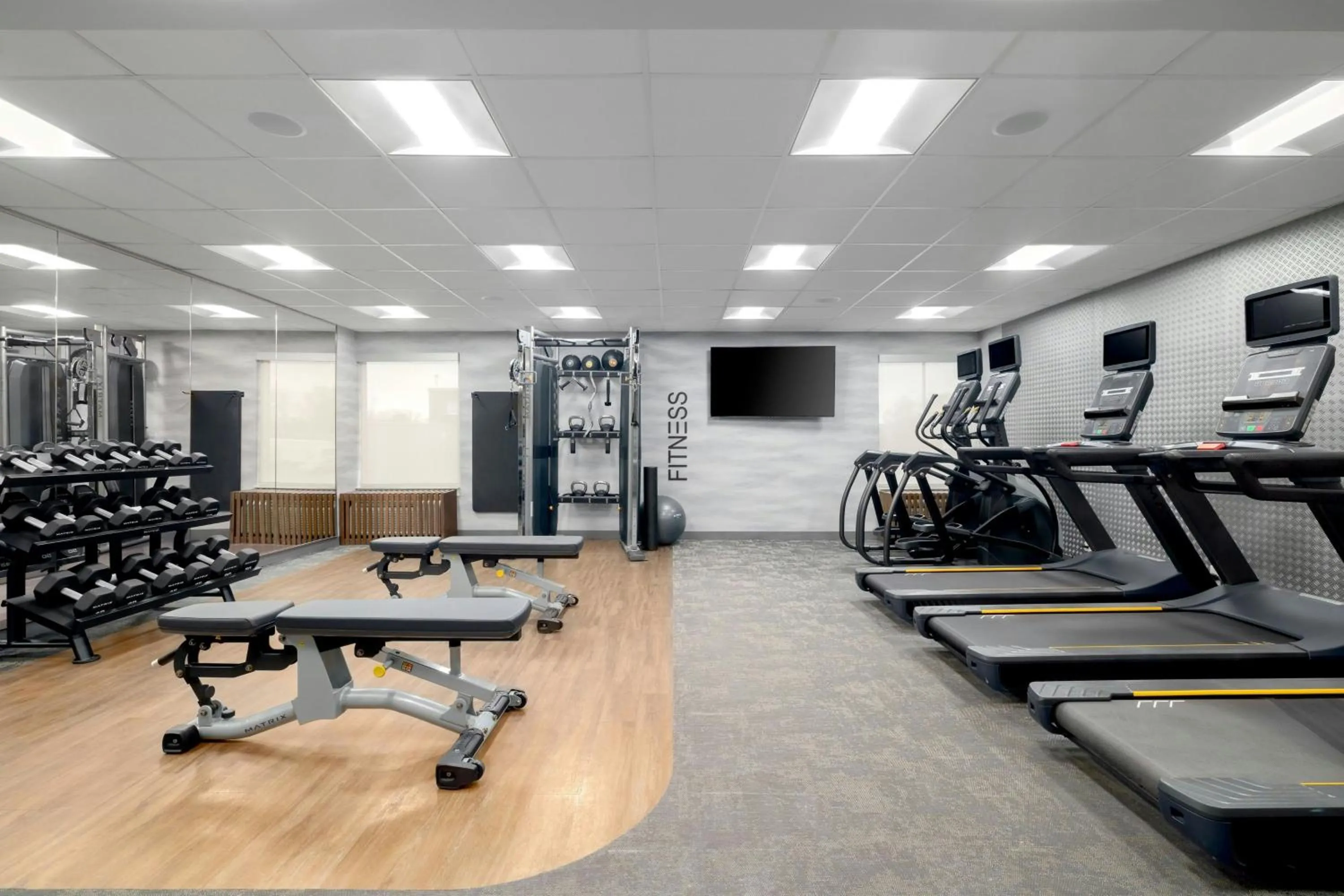 Area and facilities in Fairfield by Marriott Inn & Suites Clinton