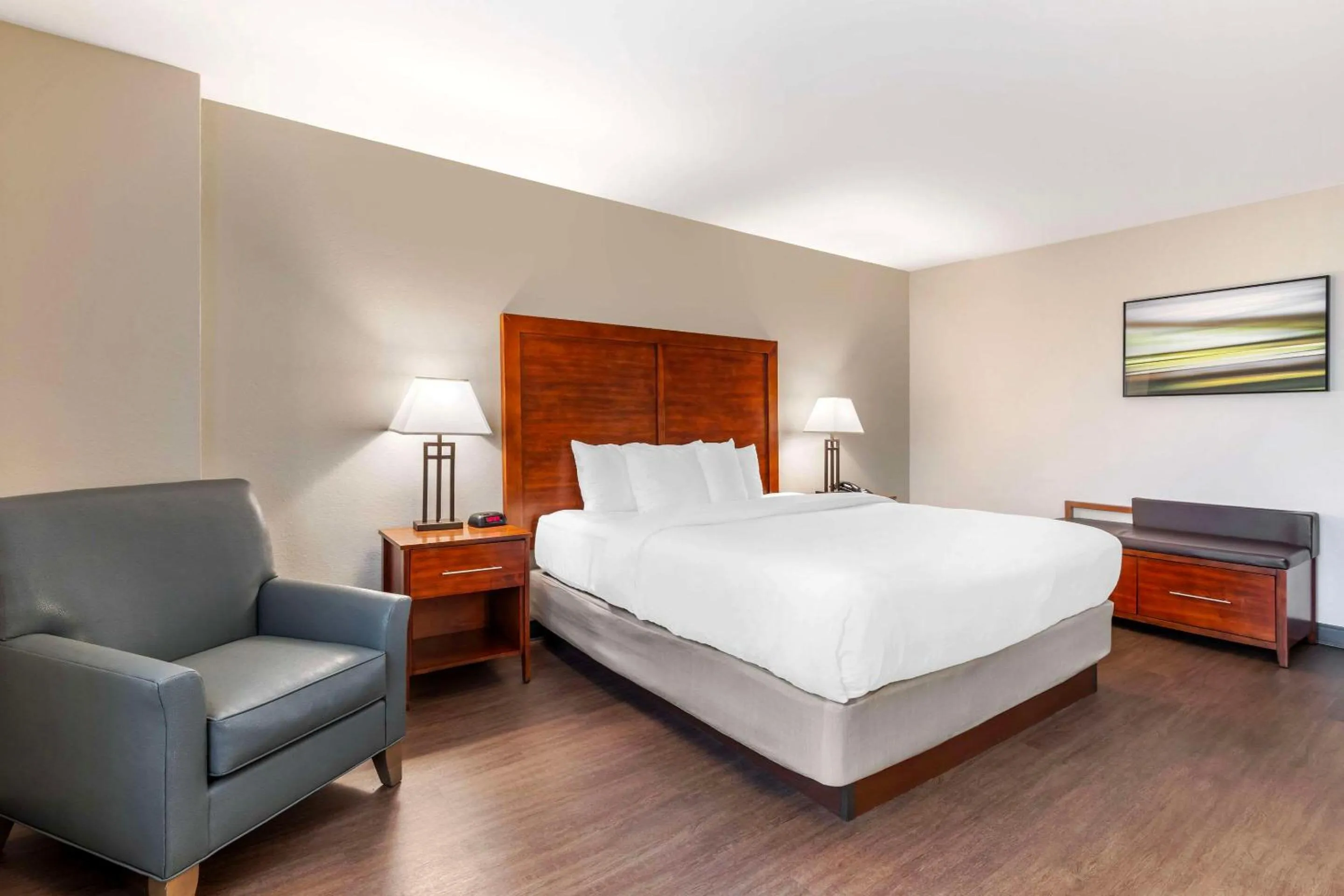 Bedroom, Bed in Comfort Inn Conference Center