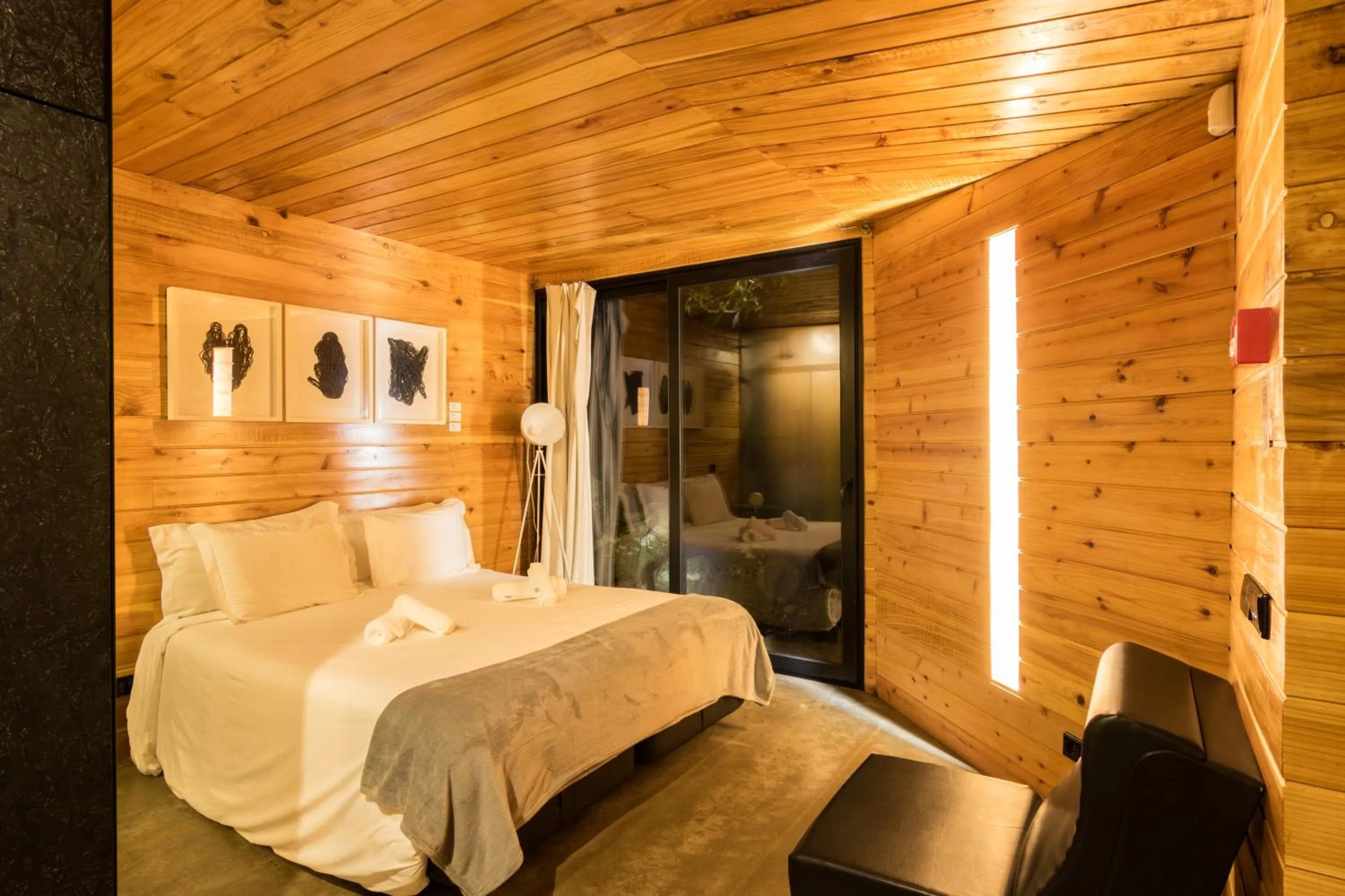 Property building, Bed in Caparica Azores Ecolodge