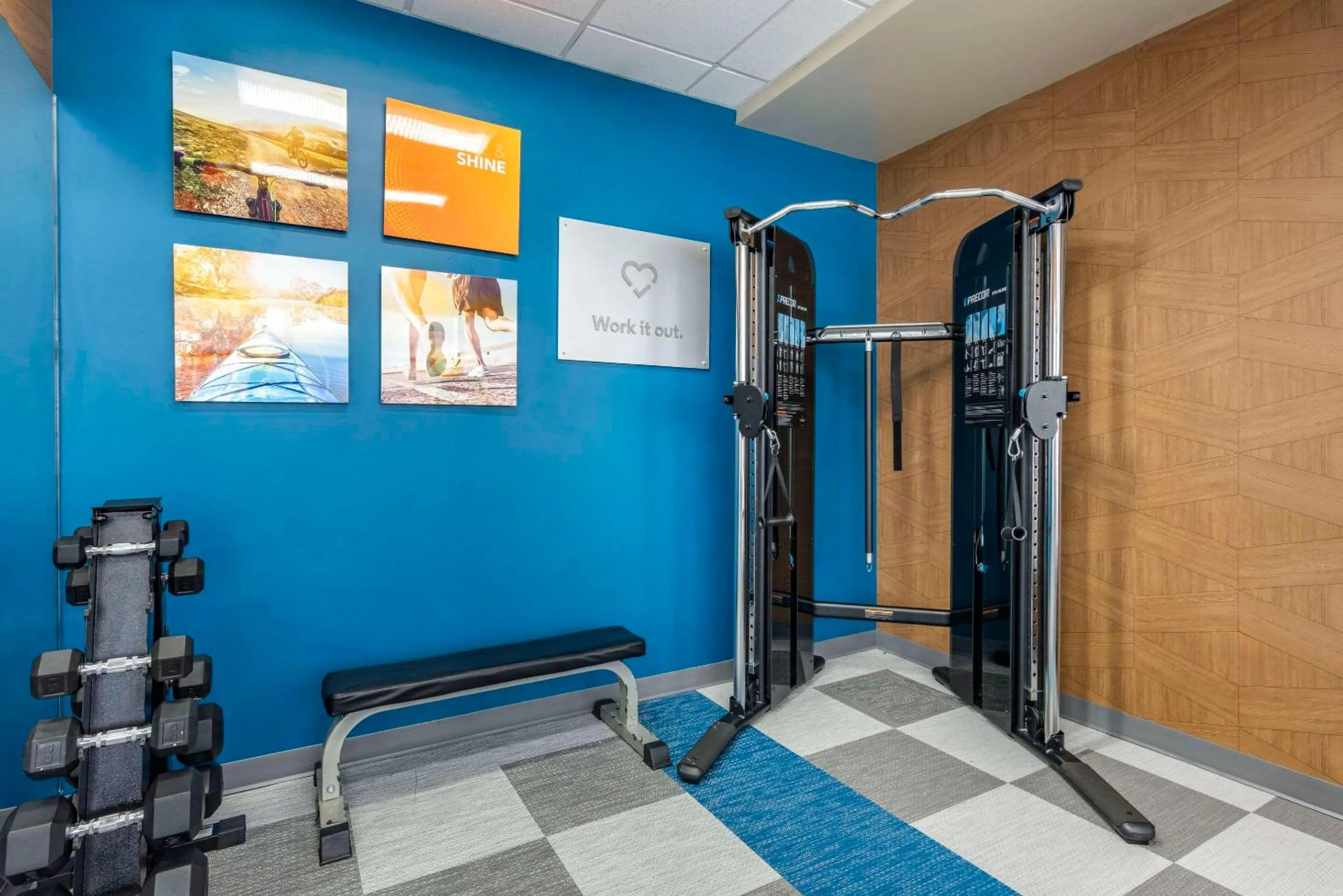 Fitness centre/facilities in Comfort Suites Ocean City West