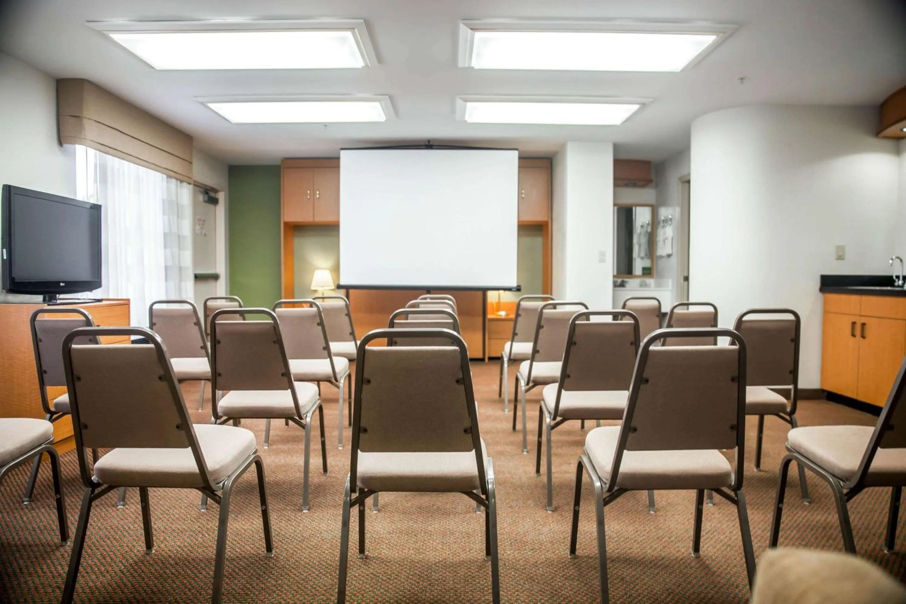 On site in Sleep Inn & Suites