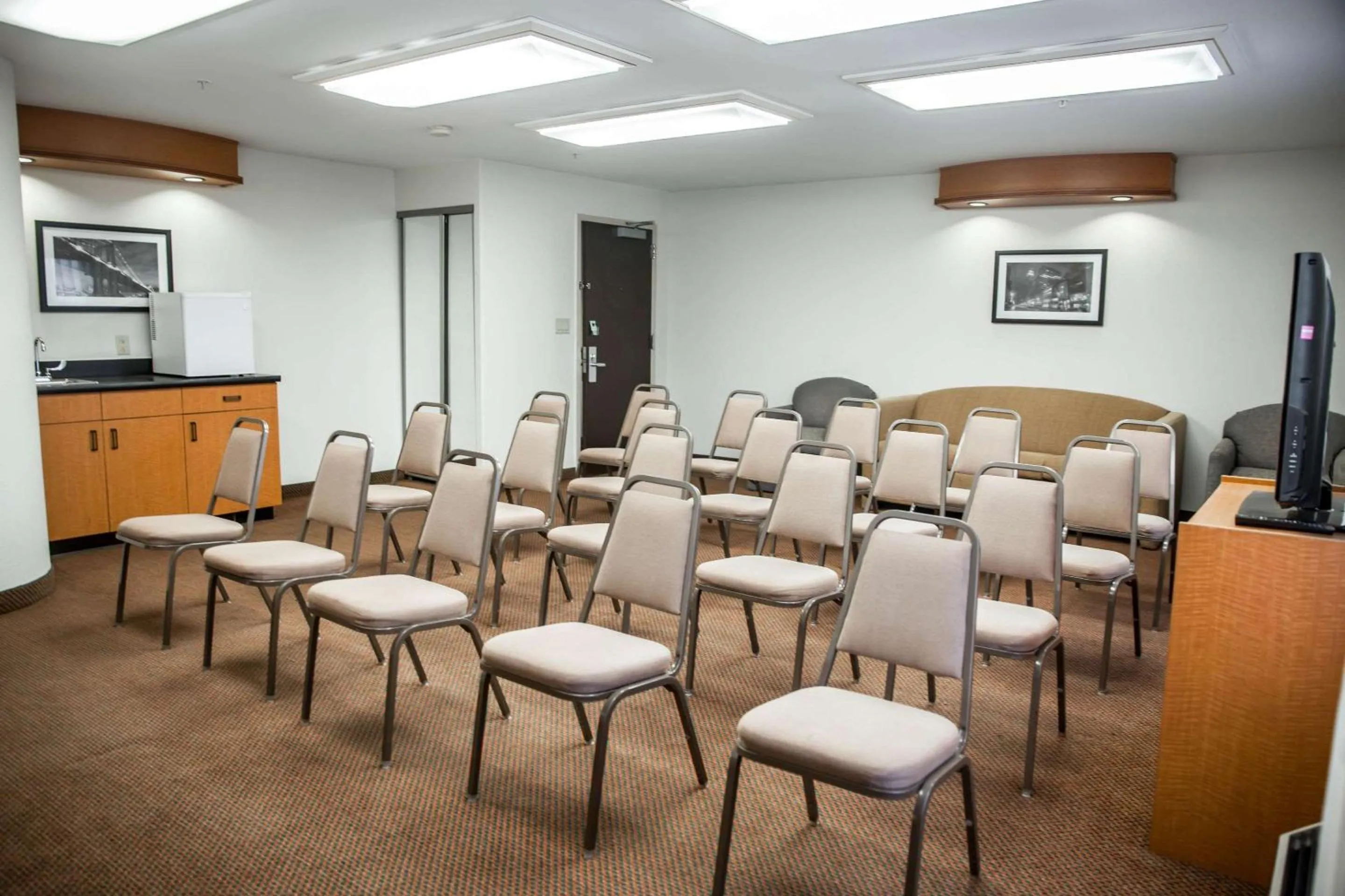 On site in Sleep Inn & Suites