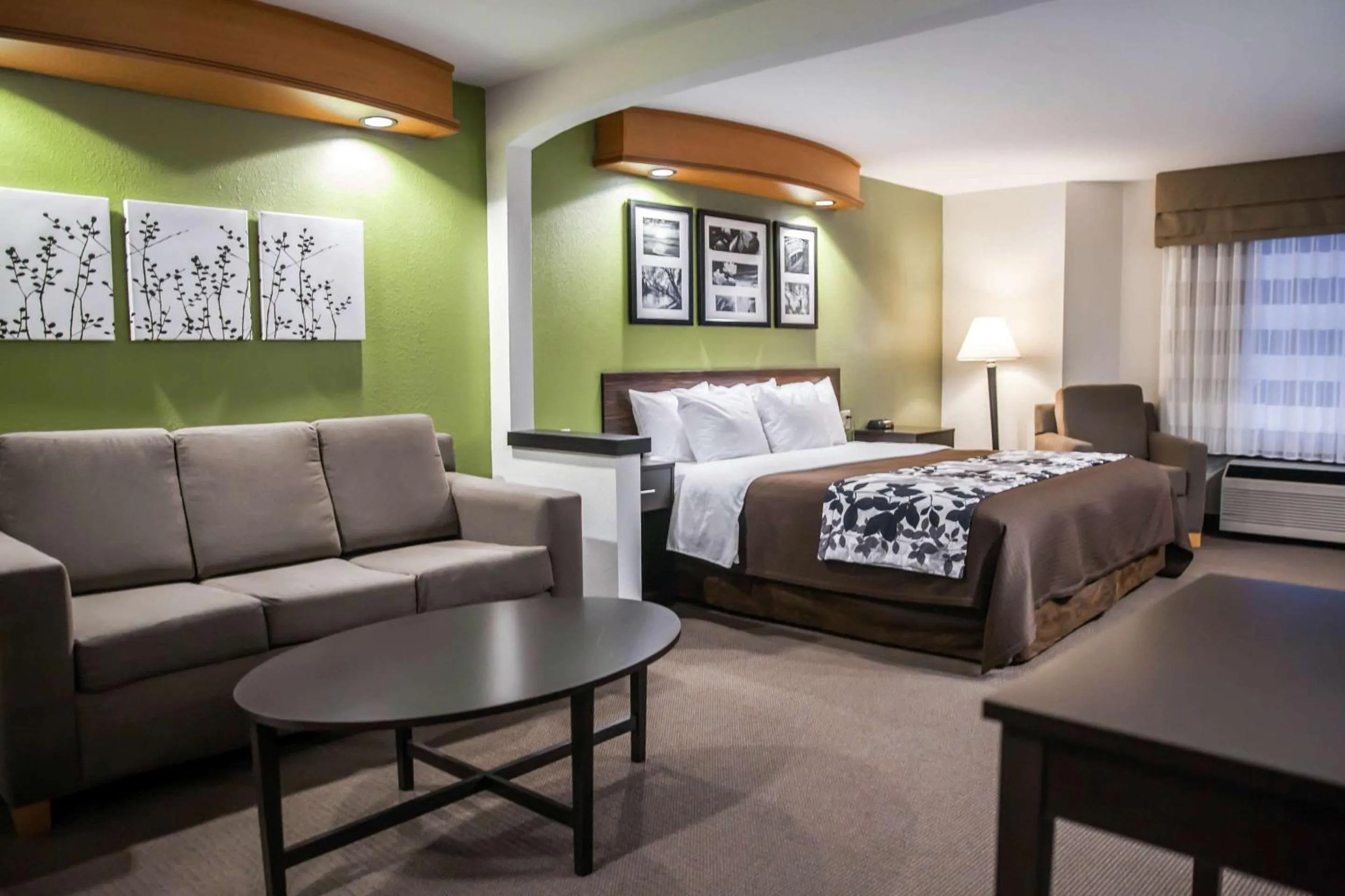 Bedroom in Sleep Inn & Suites