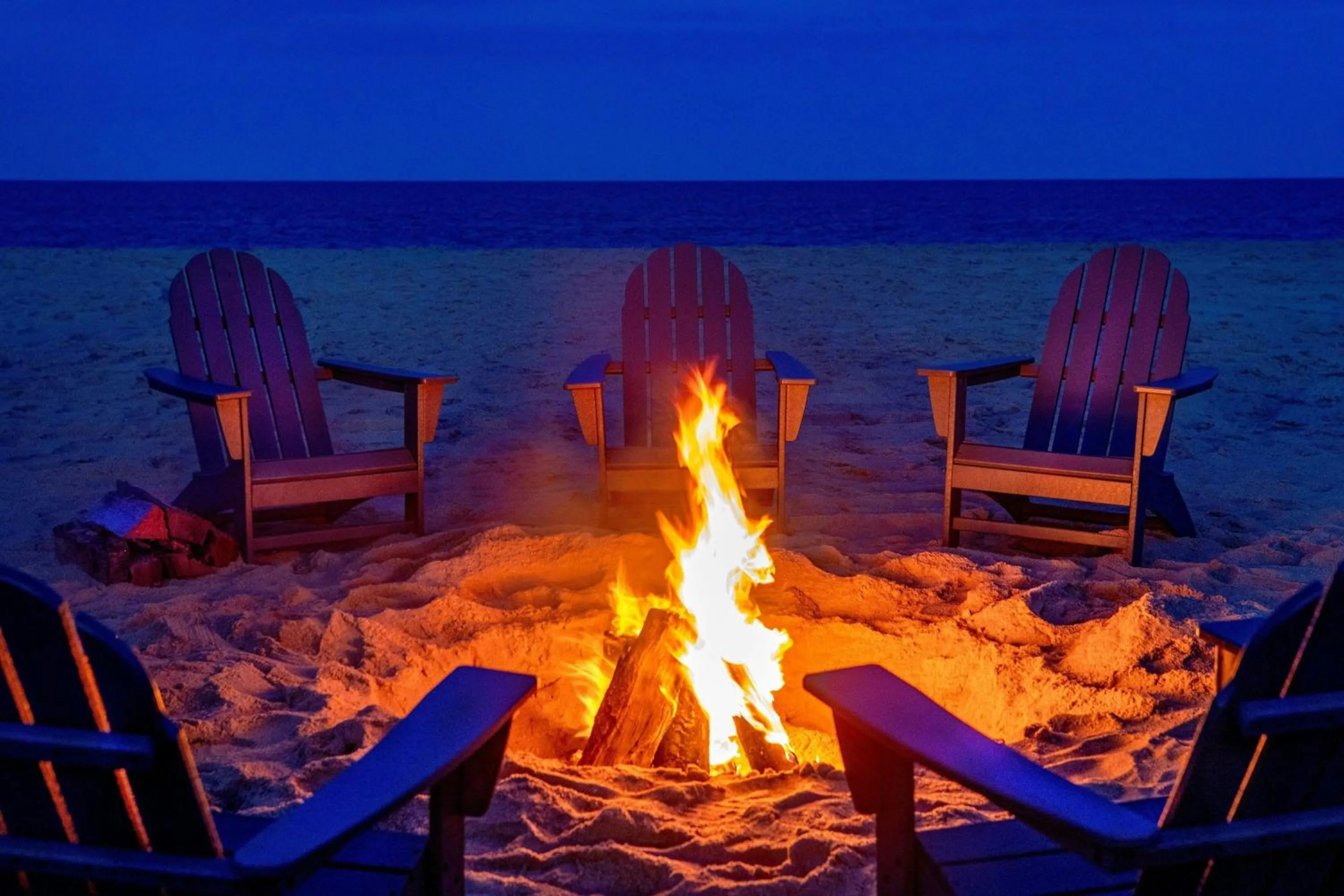 Beach in Ashore Oceanfront Hotel
