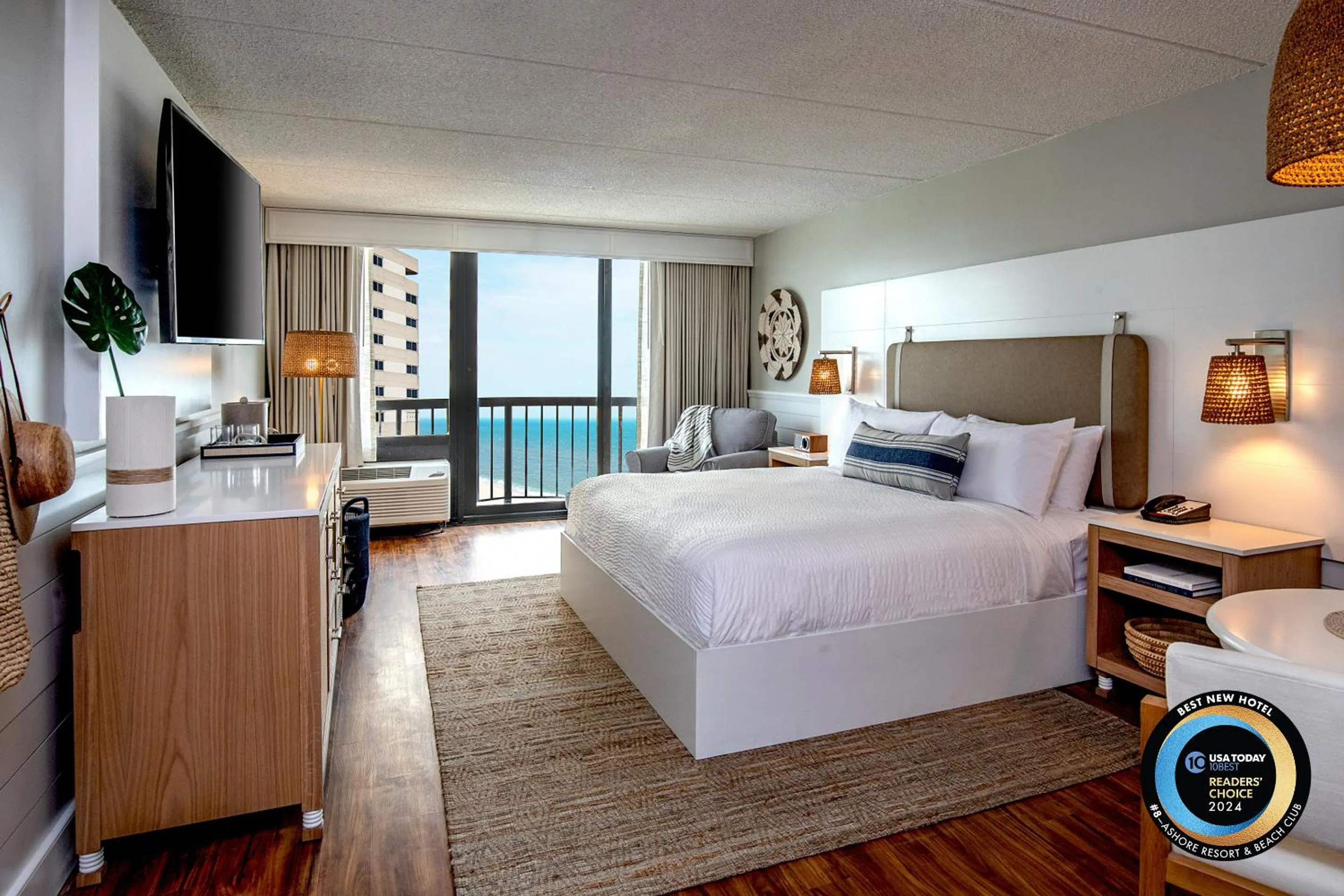 Photo of the whole room, Bed in Ashore Resort & Beach Club