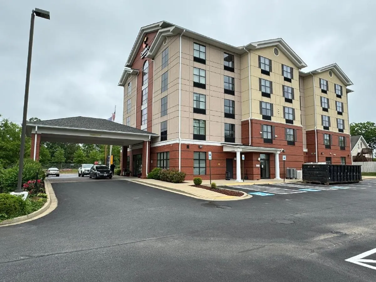 Property building in Comfort Inn & Suites Lexington Park near Pax River