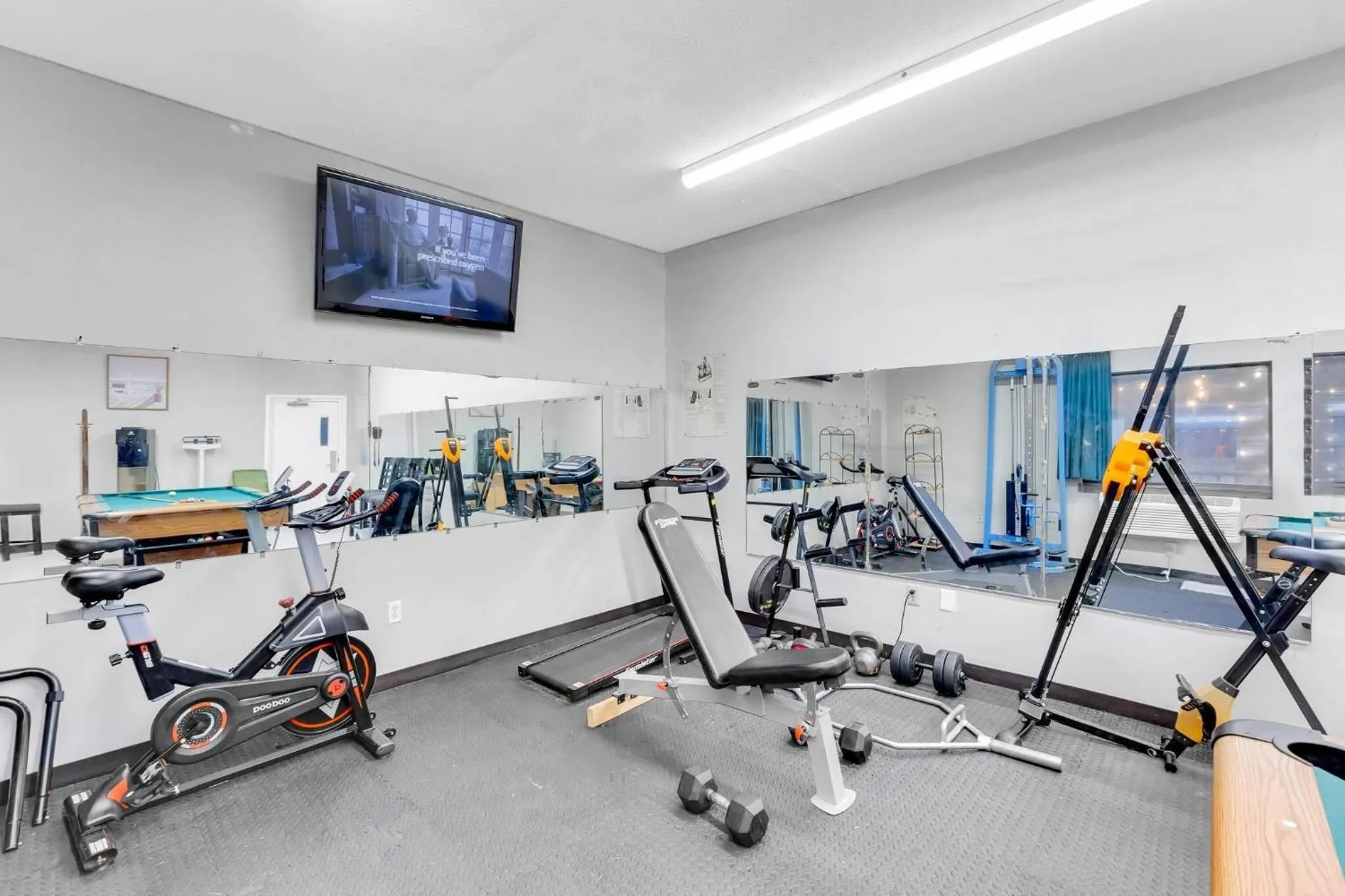 Fitness centre/facilities in Quality Inn Salisbury North