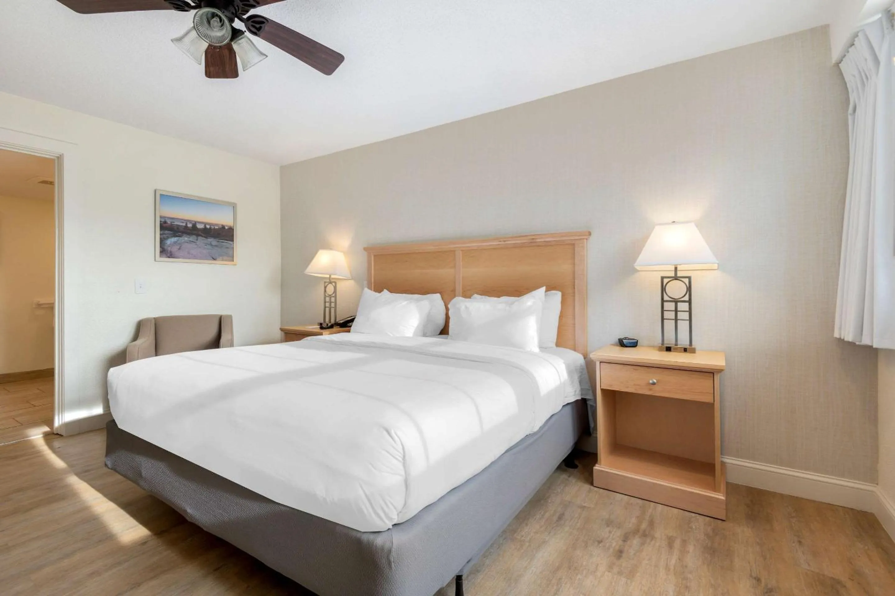 Bedroom, Bed in Seasider Motel