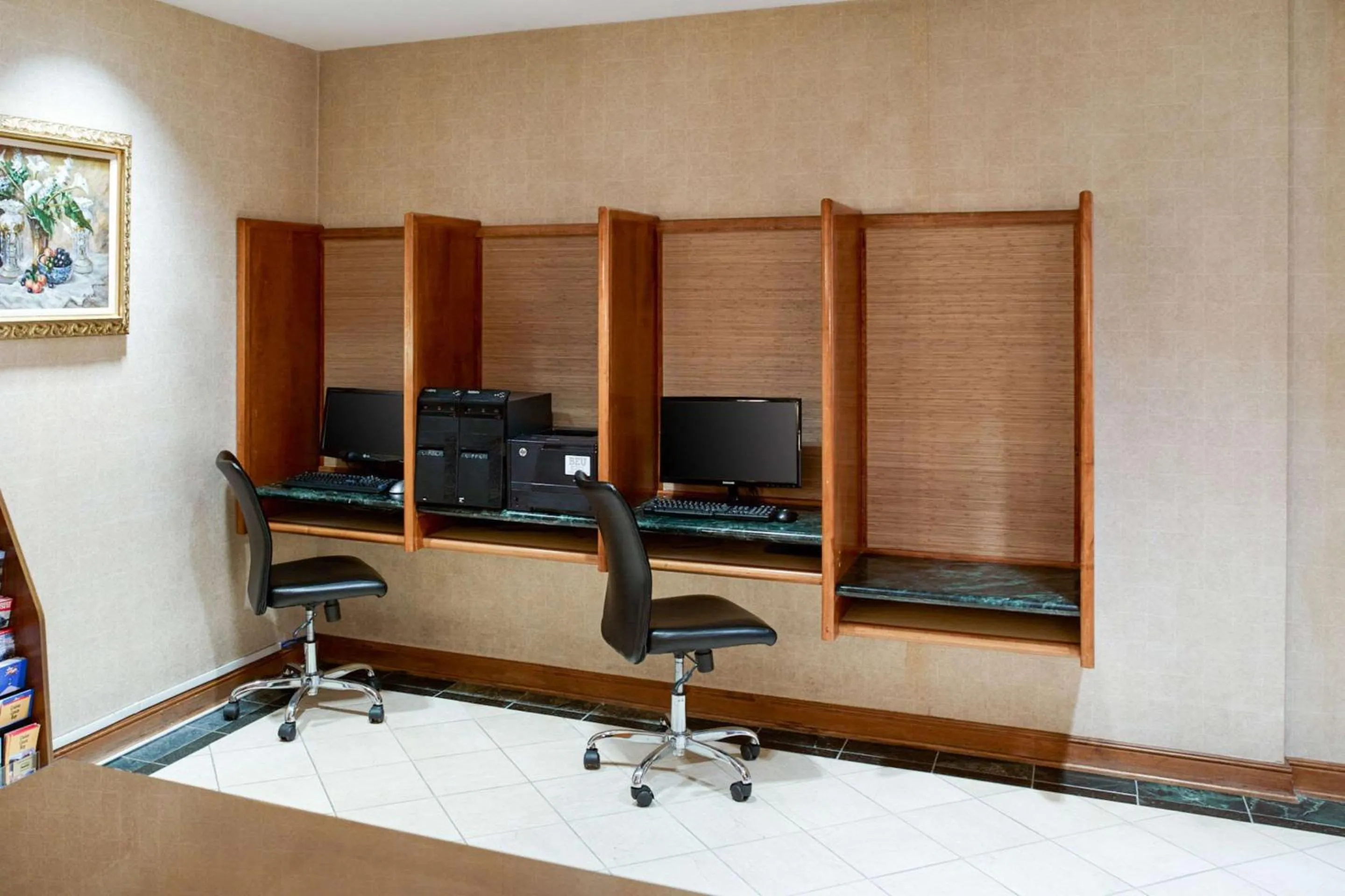 On site in Clarion Hotel Portland Airport ME