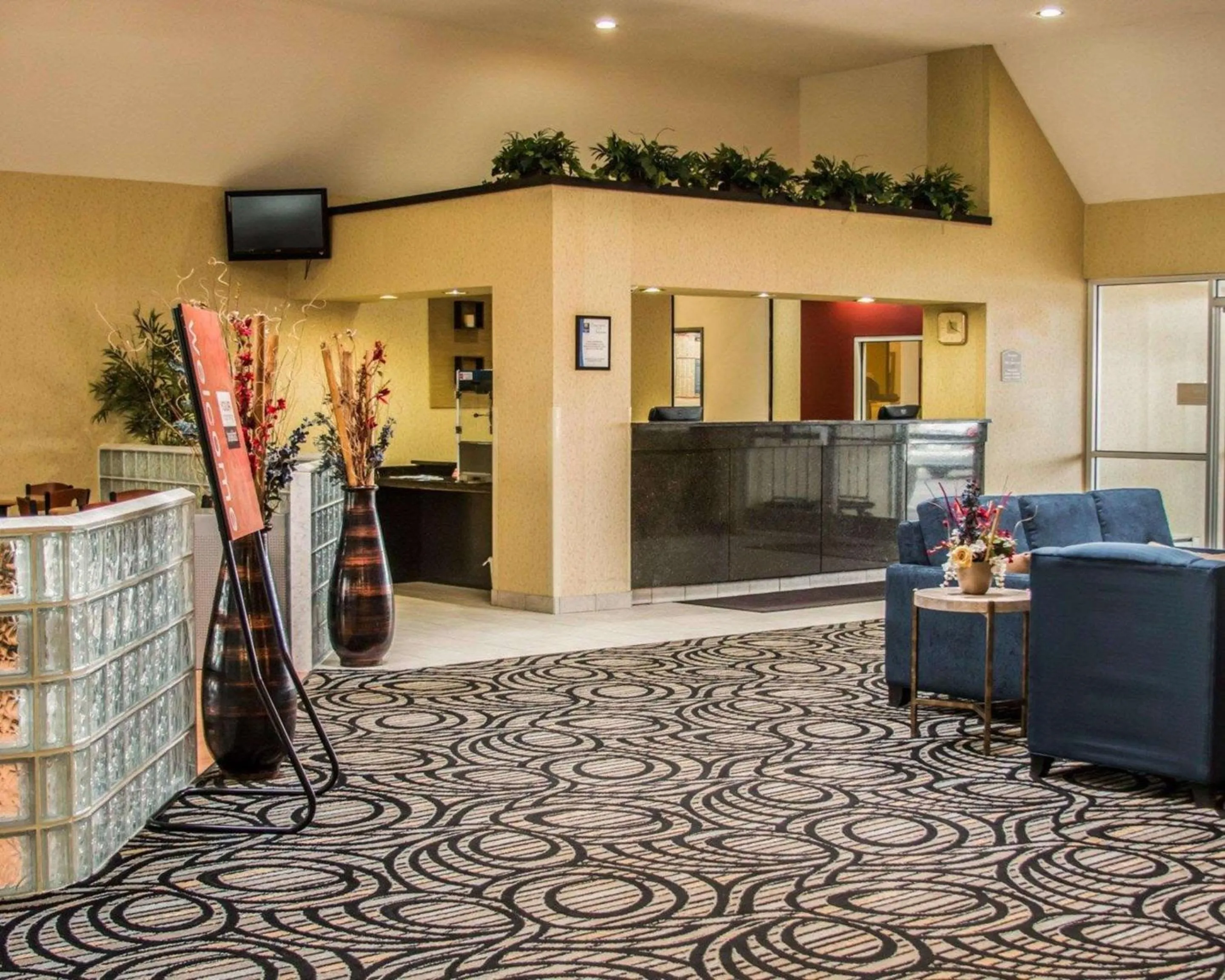 Lobby or reception in Comfort Inn