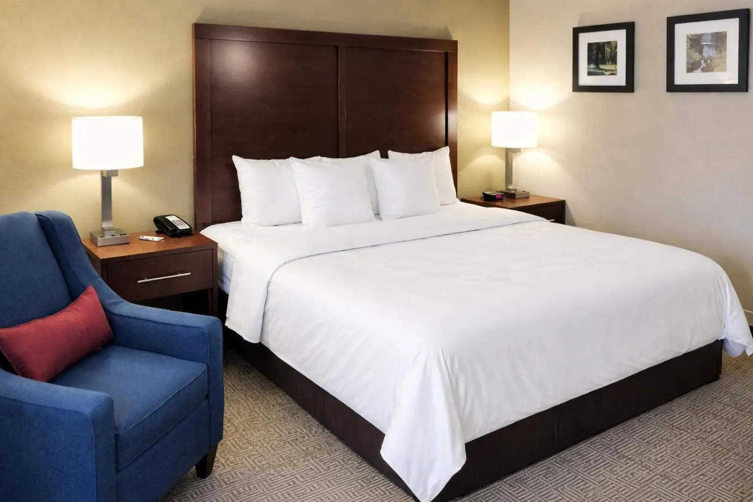 Bedroom, Bed in Comfort Inn Farmington Hills - Novi-Royal oaks-Southfield-Detroit Northwest