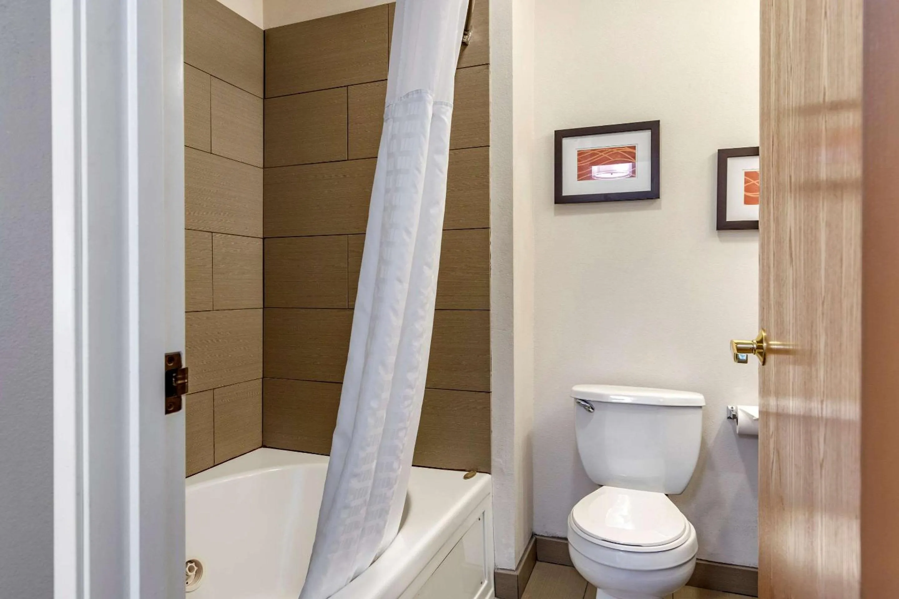 Shower in Comfort Inn & Suites Paw Paw