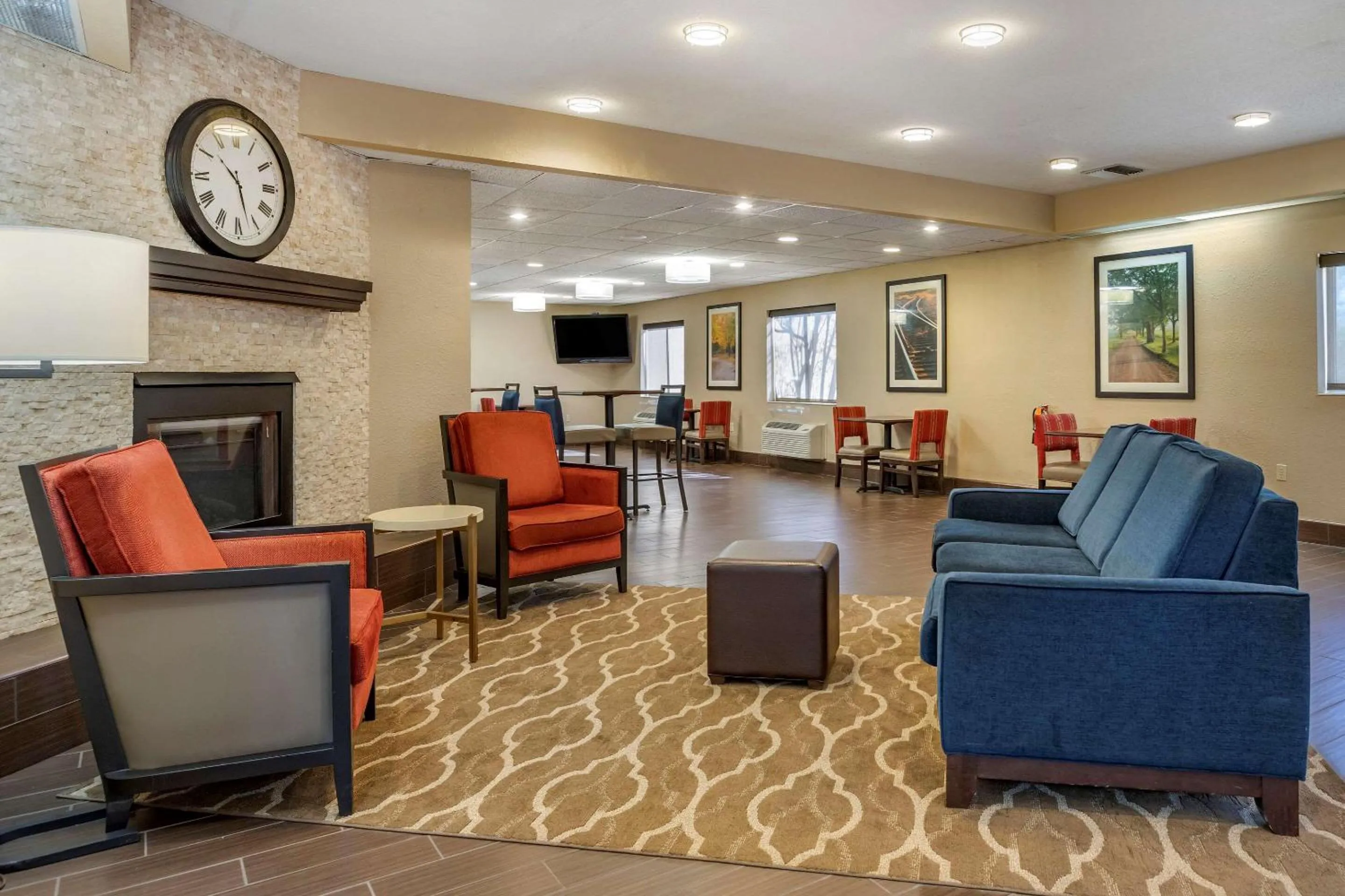 Lobby or reception in Comfort Inn & Suites Paw Paw