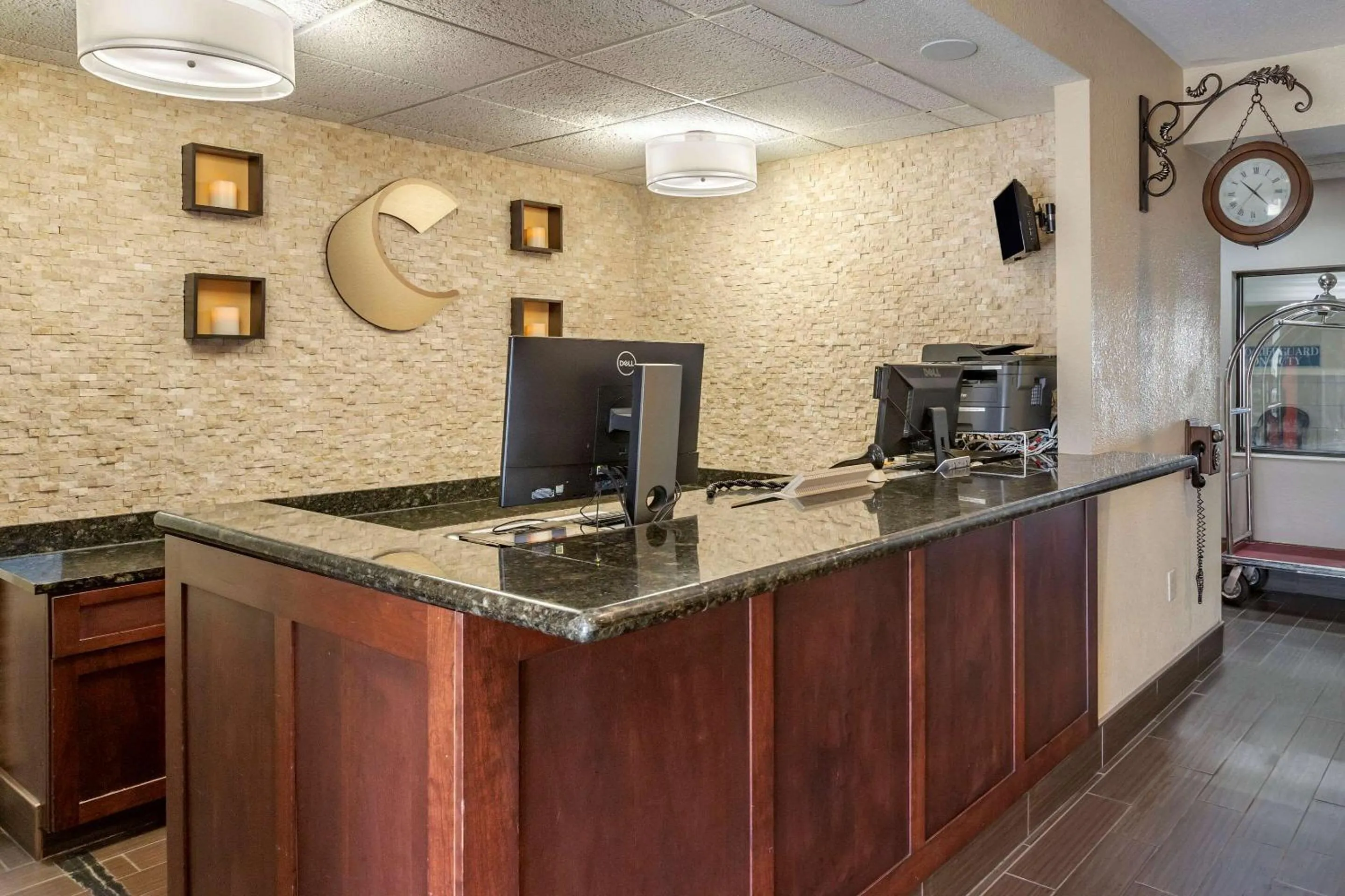 Lobby or reception in Comfort Inn & Suites Paw Paw