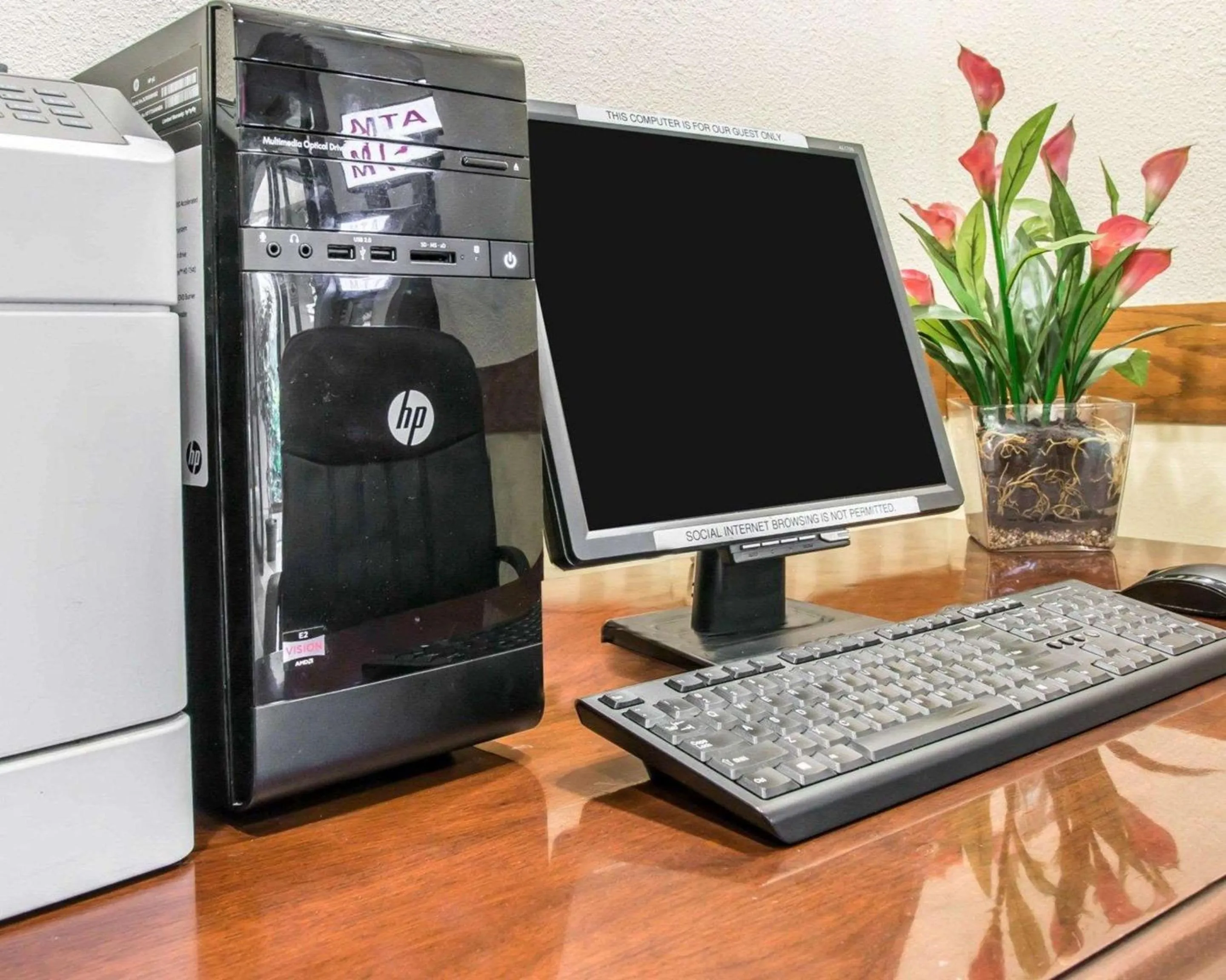 On site in Quality Inn