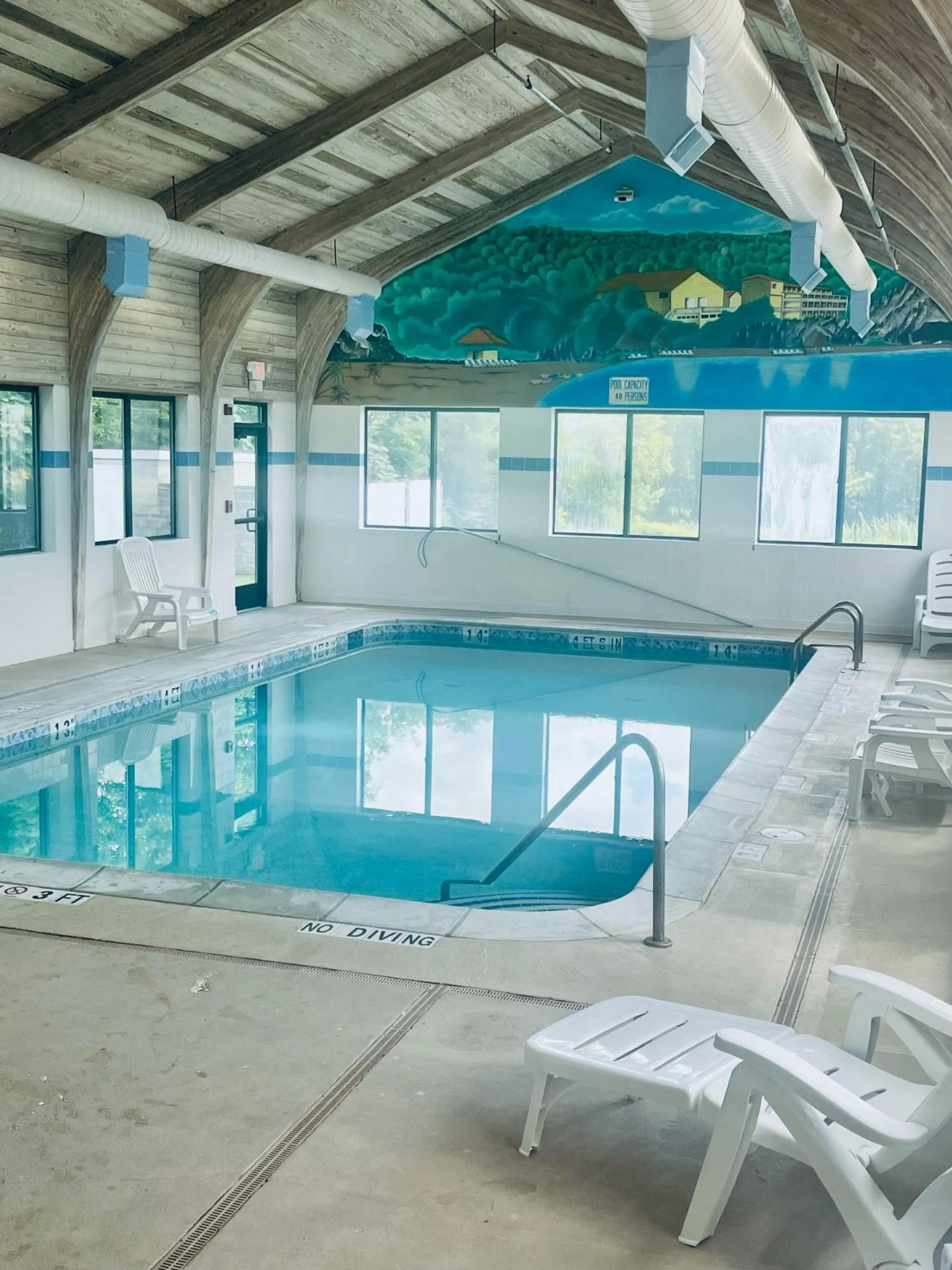 Pool view in Comfort Inn & Suites Jackson North