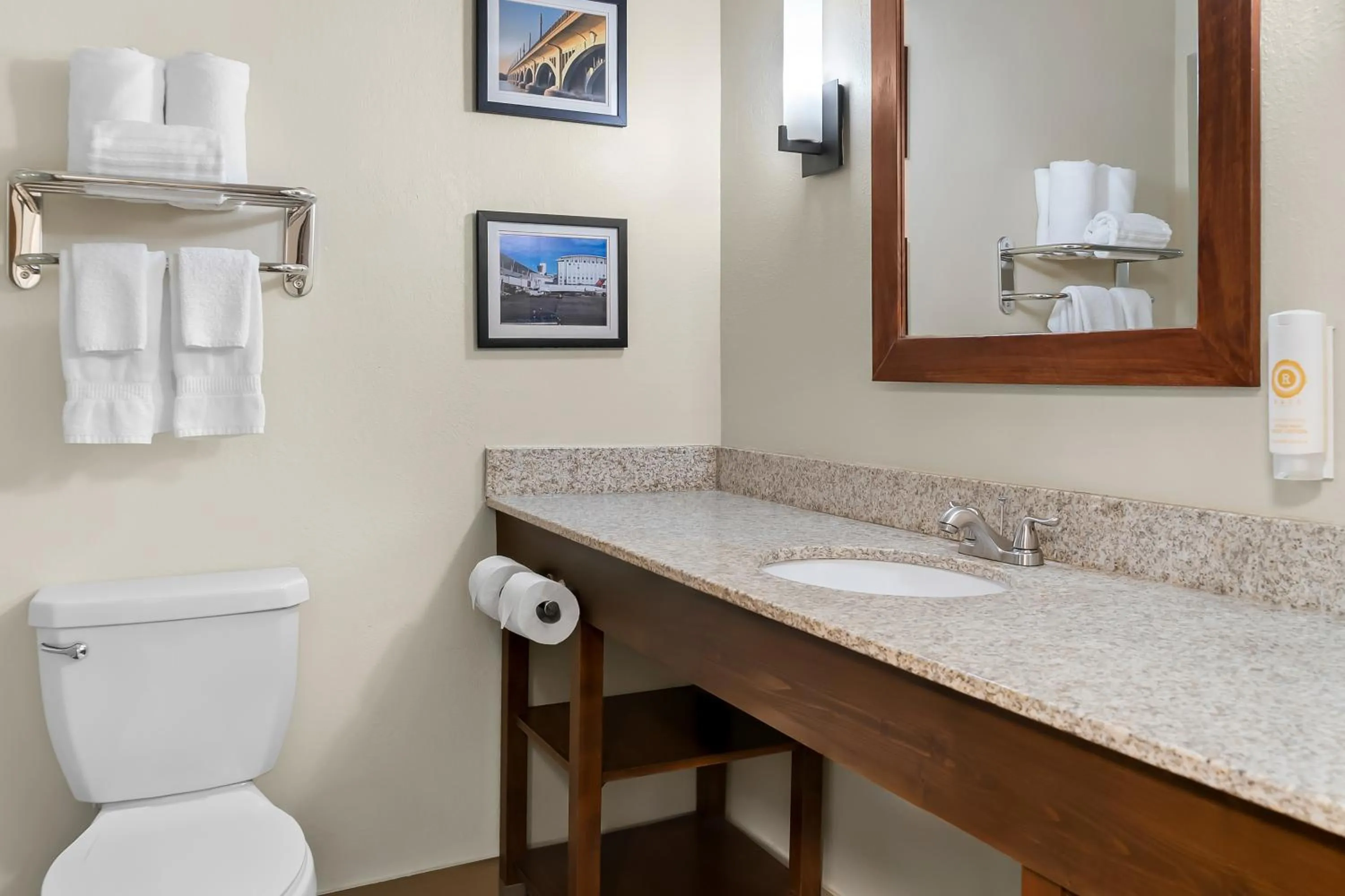 Toilet in Comfort Inn & Suites